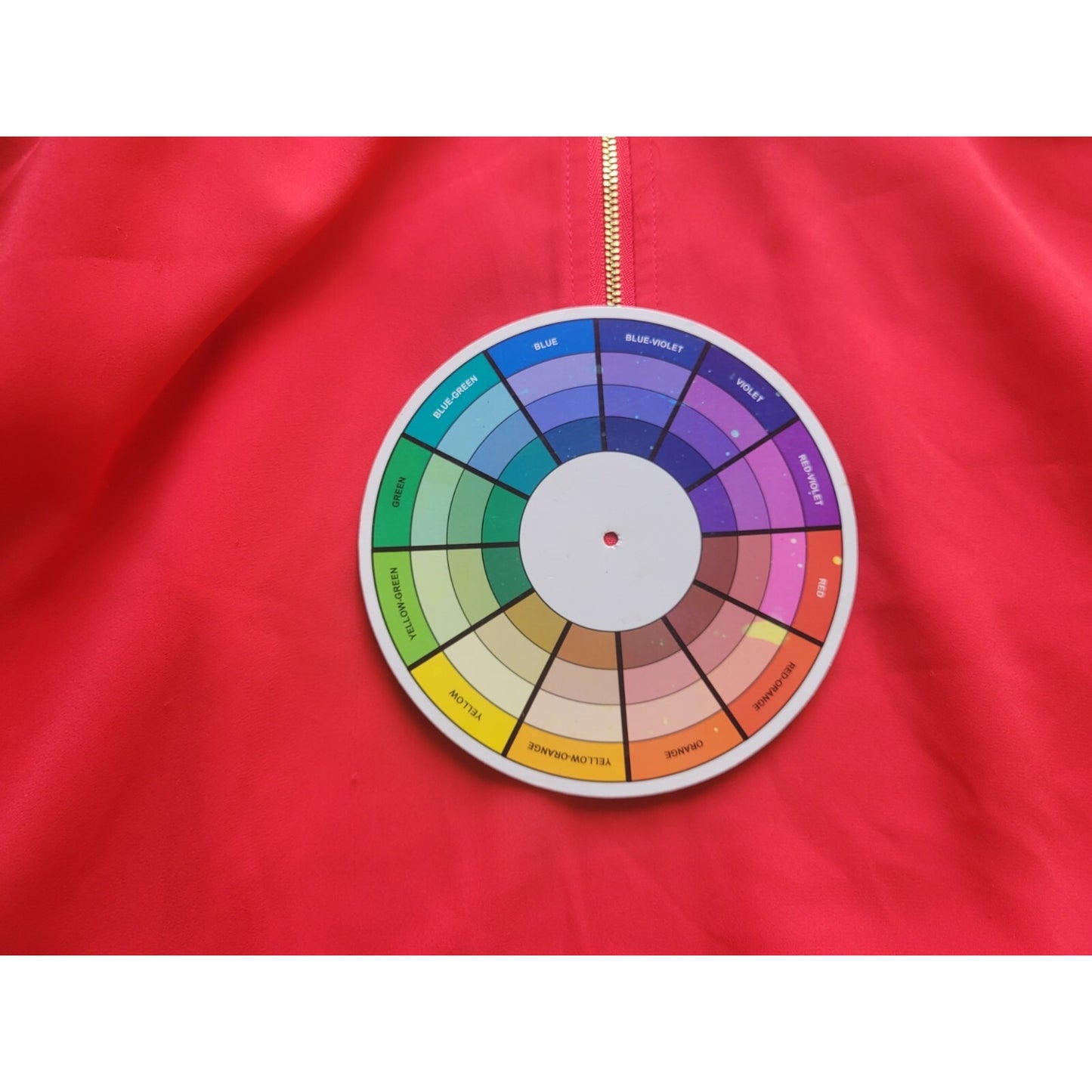 Roz Ali Womens Top 3X Plus Sleeveless Quarter Zip Red Polyester Career Casual