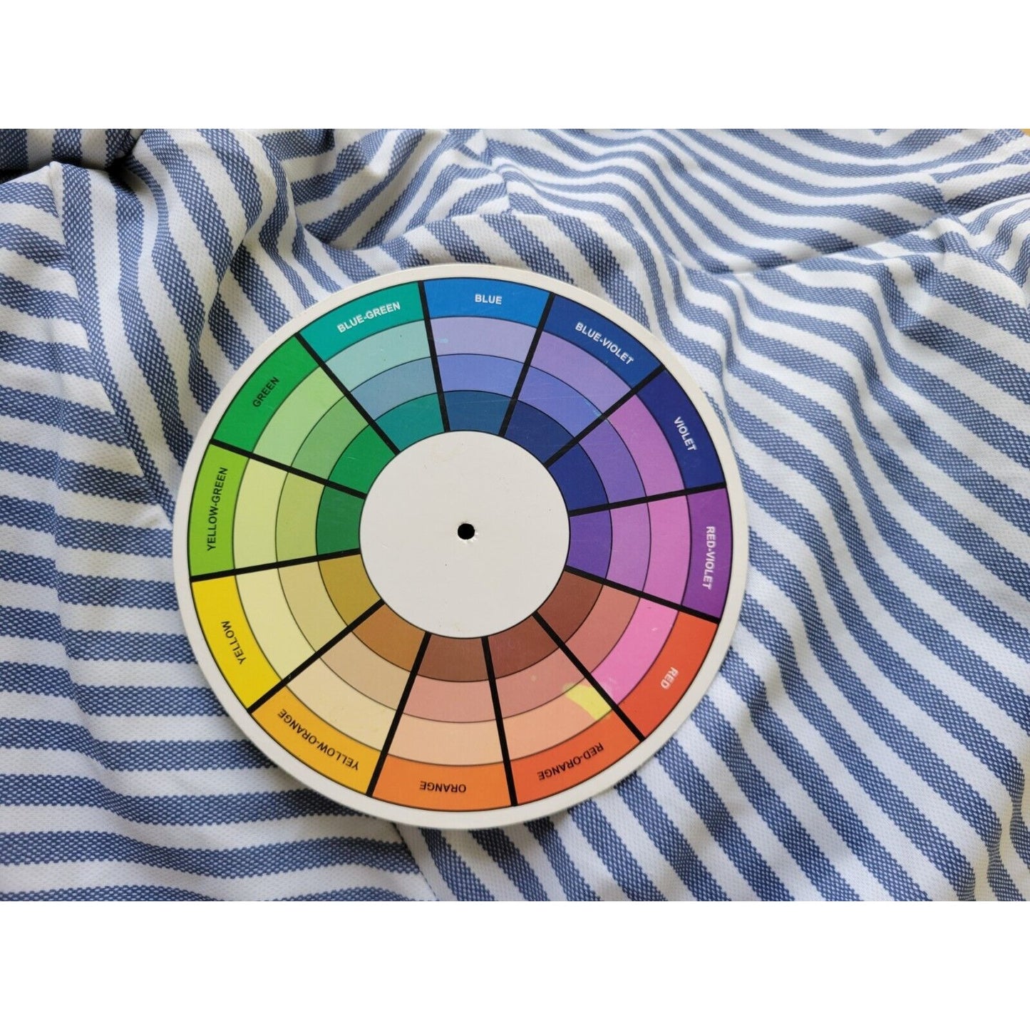 Time Tru Womens Swimsuit 1X One Piece Blue Stripe Plunge Bra Lined Wide Strap