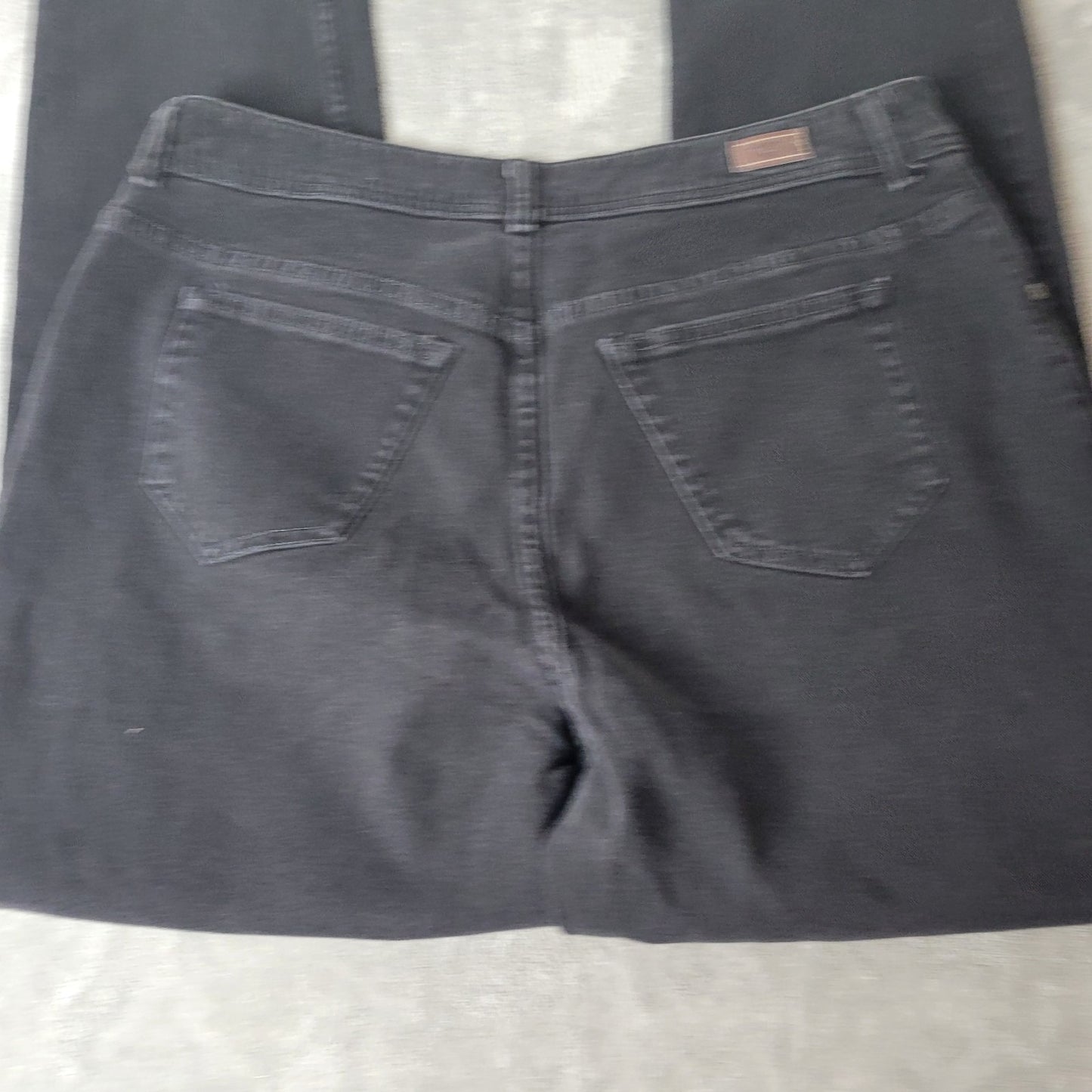 Riders Lee Womens Jeans 20W Plus Straight Leg Black Denim Wash Zip Fly Comfy