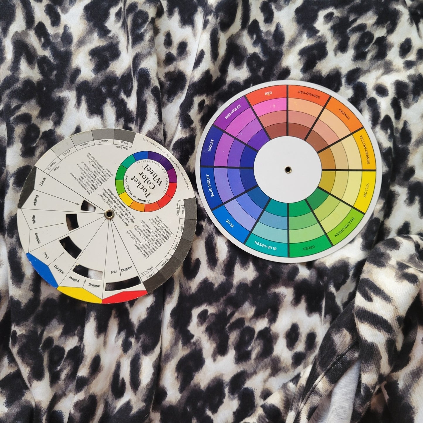 Kim Rogers Womens Top 2X Plus 3/4 Sleeve Black Animal Print Lightweight Cotton