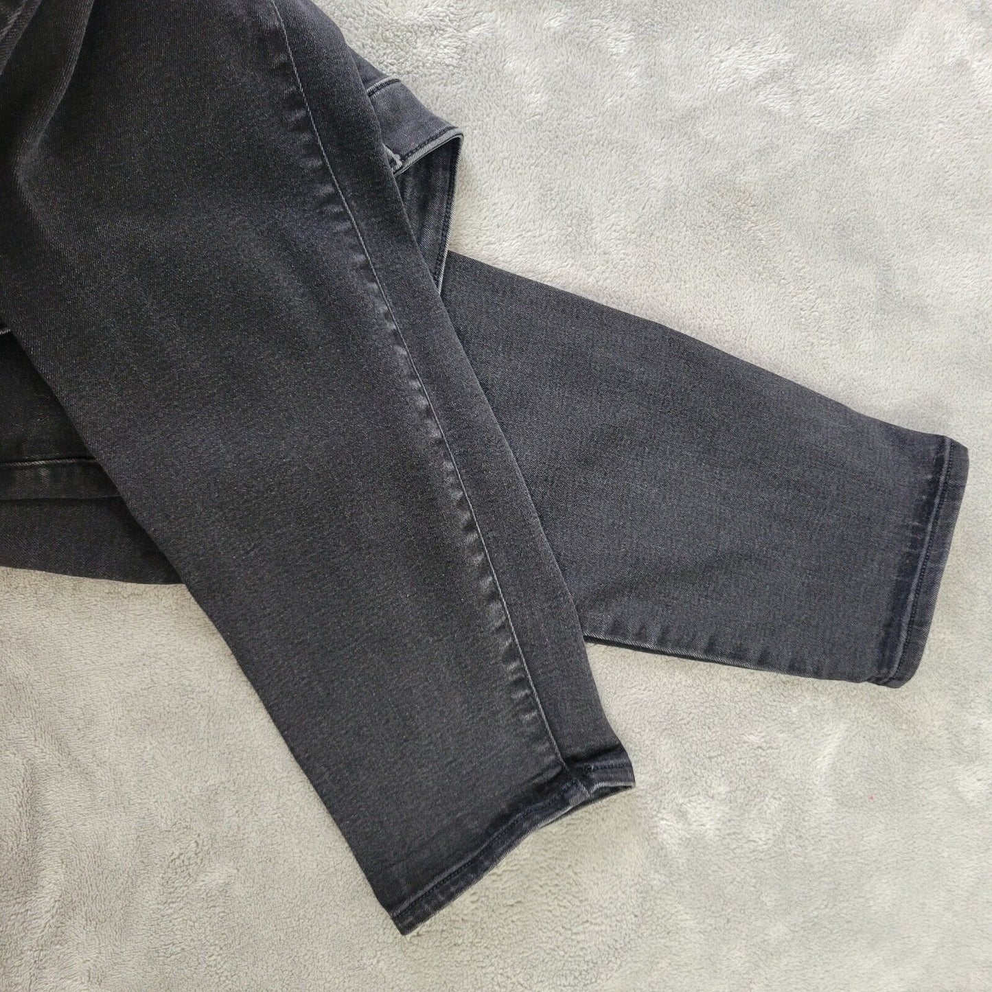 Old Navy Rockstar Womens Jeans 20 Super Skinny Black Denim Comfy Cotton Blend