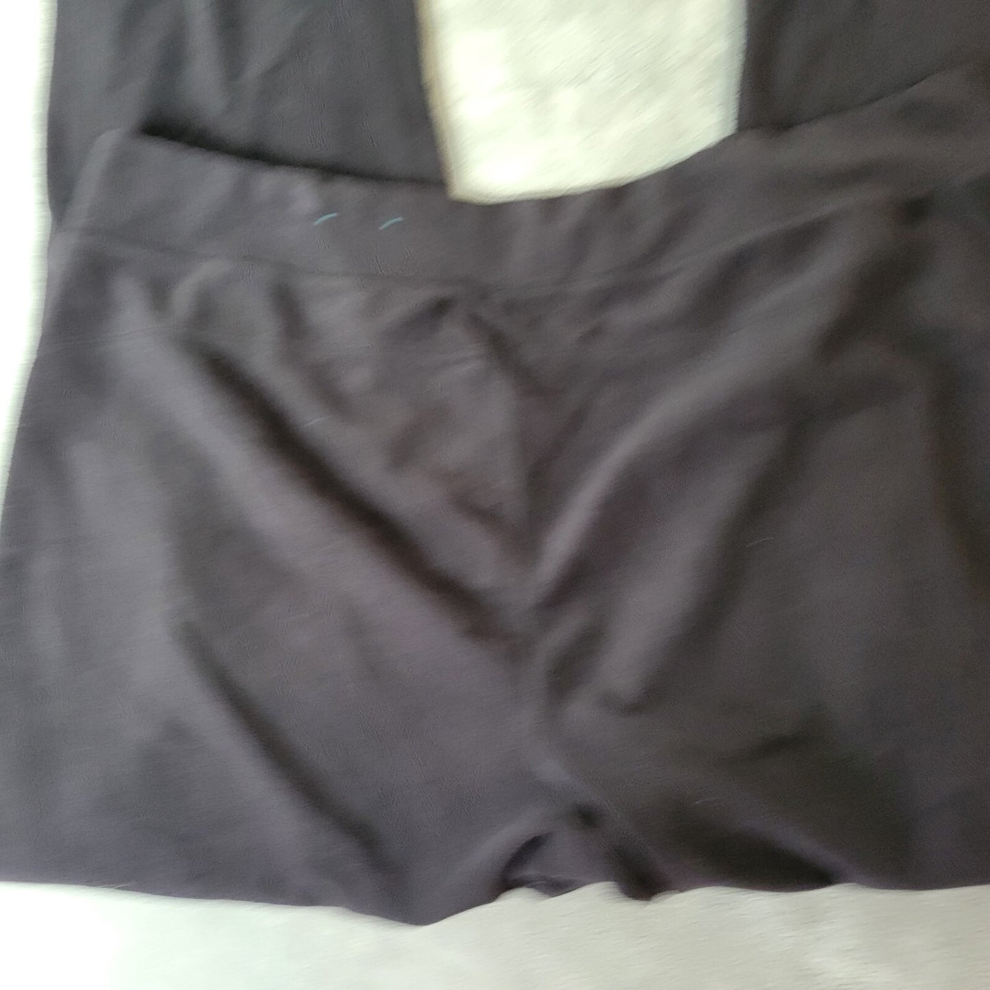 Tek Gear Womens Sweatpants 2X Plus Pull On Drawstring Pockets Black Polyester