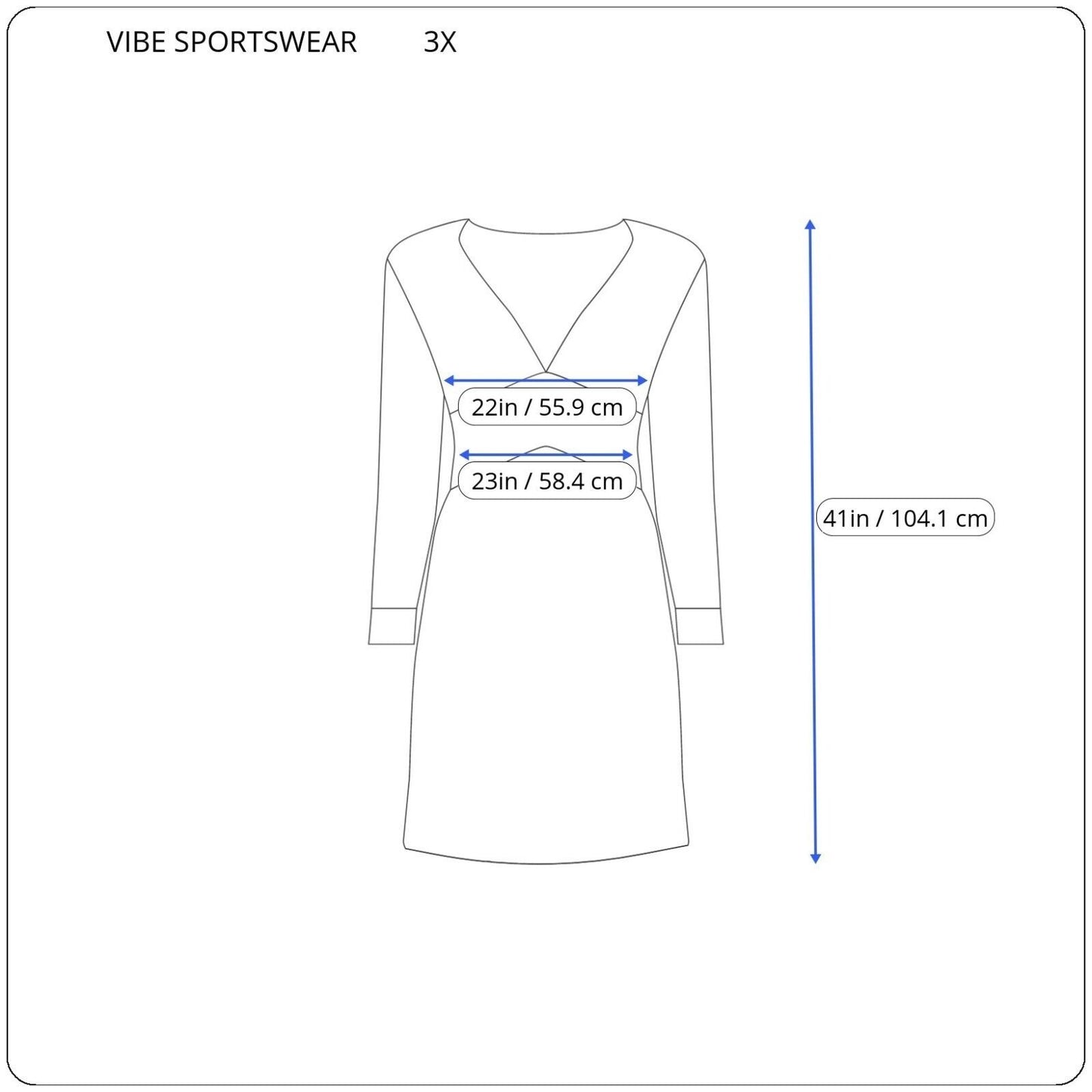 Vibe Sportswear Women Dress 3X Plus Sheath Fitted 3/4 Sleeve Green Floral Ruffle