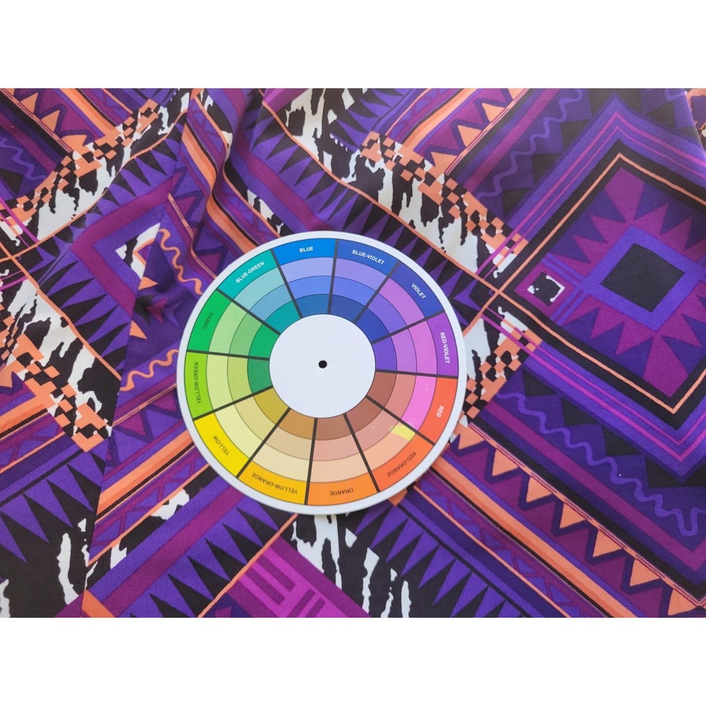 Roamans Women Dress 22W Plus Sleeveless Midi Purple Geometric Asymmetric Lined