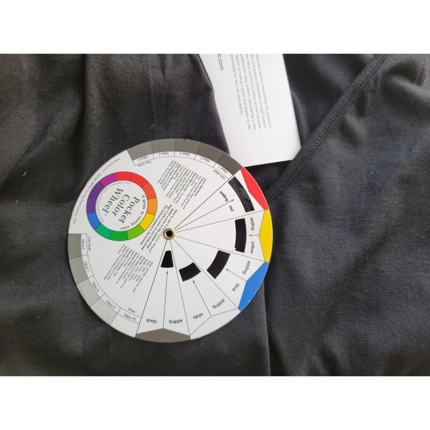 Bloomchic Womens Top 26 Plus Short Sleeve Black Lace Hem Stretchy Career Casual