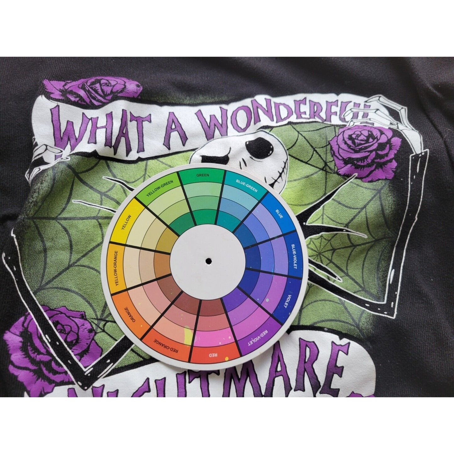 Disney Nightmare Christmas Women Top 2X Pajama Black Long Sleeve Soft Poly Blend