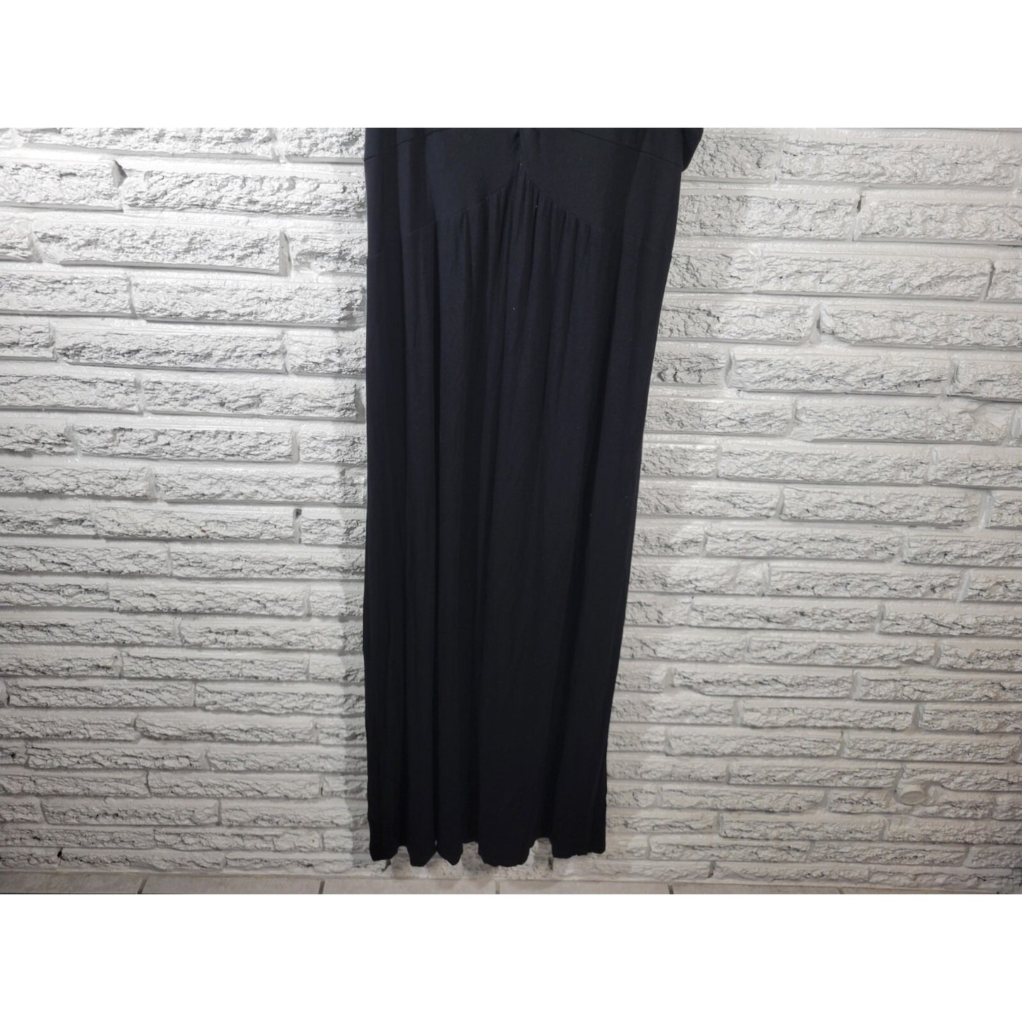 Spense Womens Dress 1X Plus Midi Sleeveless Wide Strap Black Pullover Casual