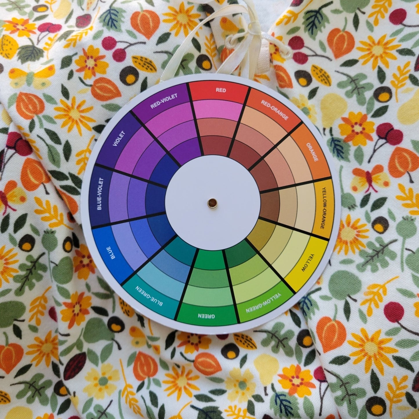 Liz Me Womens Top 1X 18 20 Plus Tee Tunic Yellow Green Floral Cotton Blend Comfy