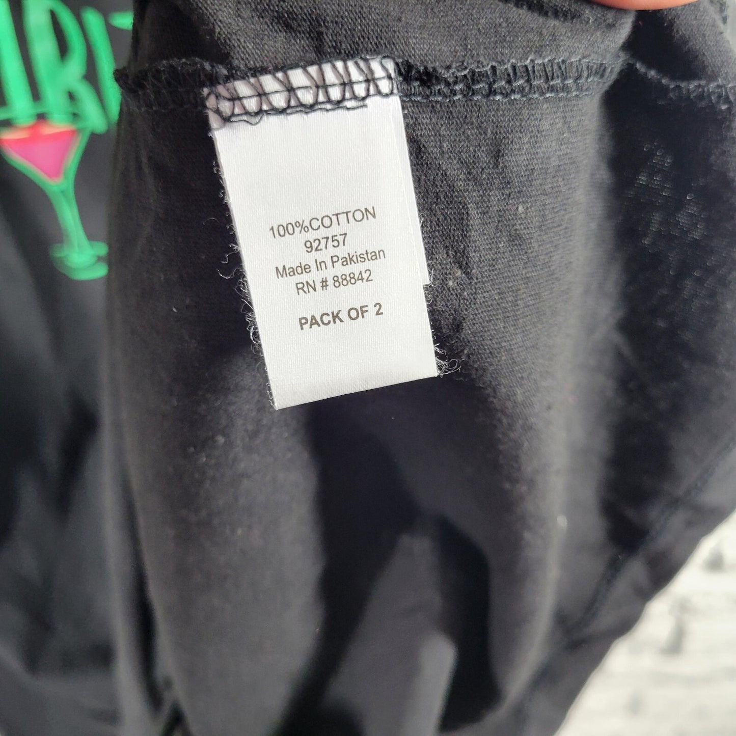 Christmas Dreams Co Women Nightgown 1X 2X Plus Holiday Spirit Short Sleeve Black