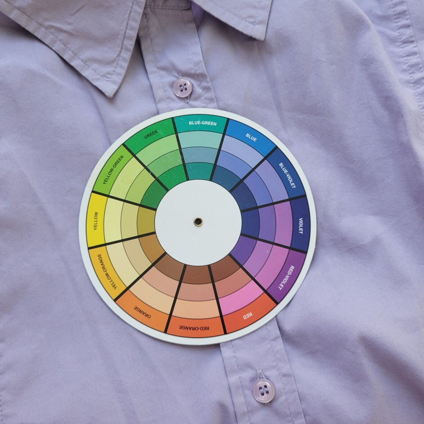 Avenue Womens Top 22 24 Plus 3/4 Sleeve Lavender Lightweight Classic Fit Button