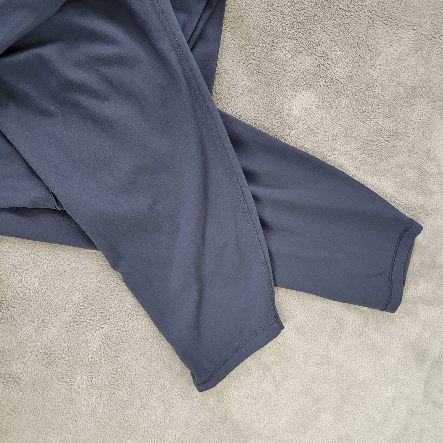 Old Navy Active Leggings Maternity XXL Gray High Rise Nylon Stretch 25" Inseam