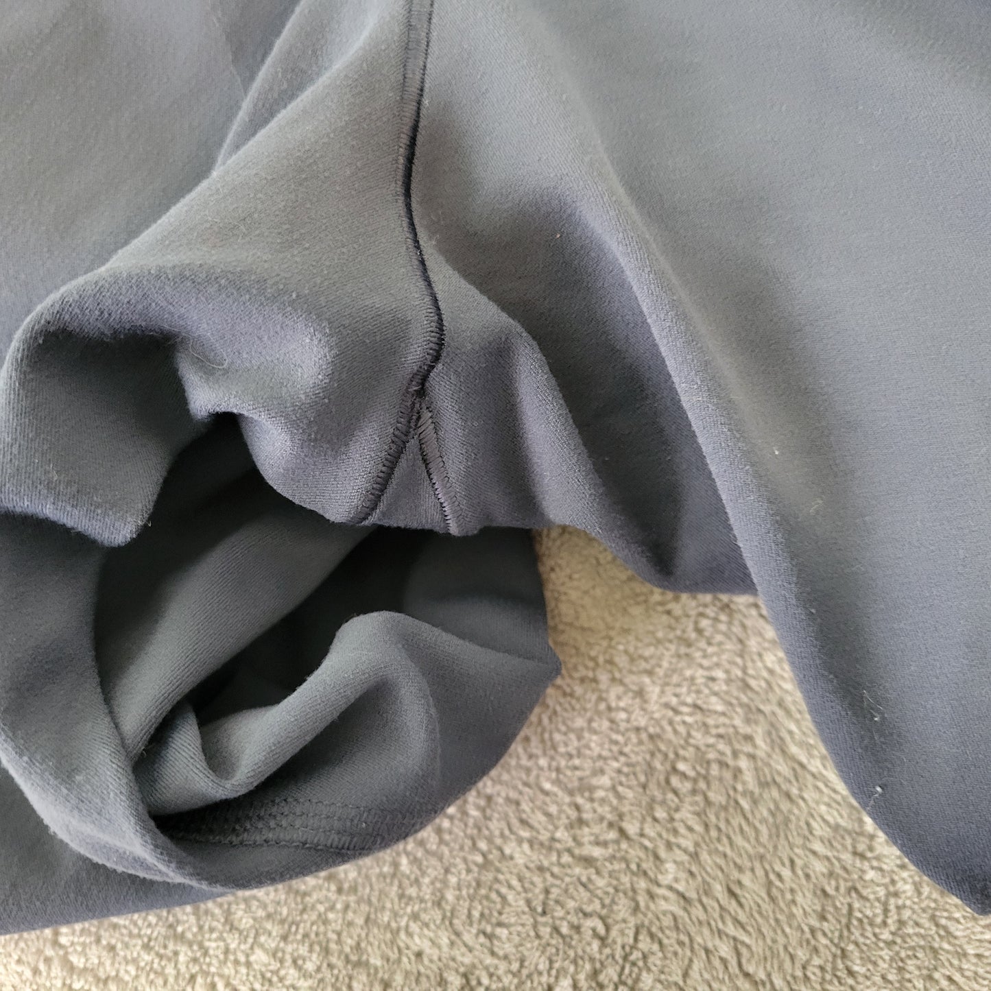Old Navy Active Leggings Maternity XXL Gray High Rise Nylon Stretch 25" Inseam