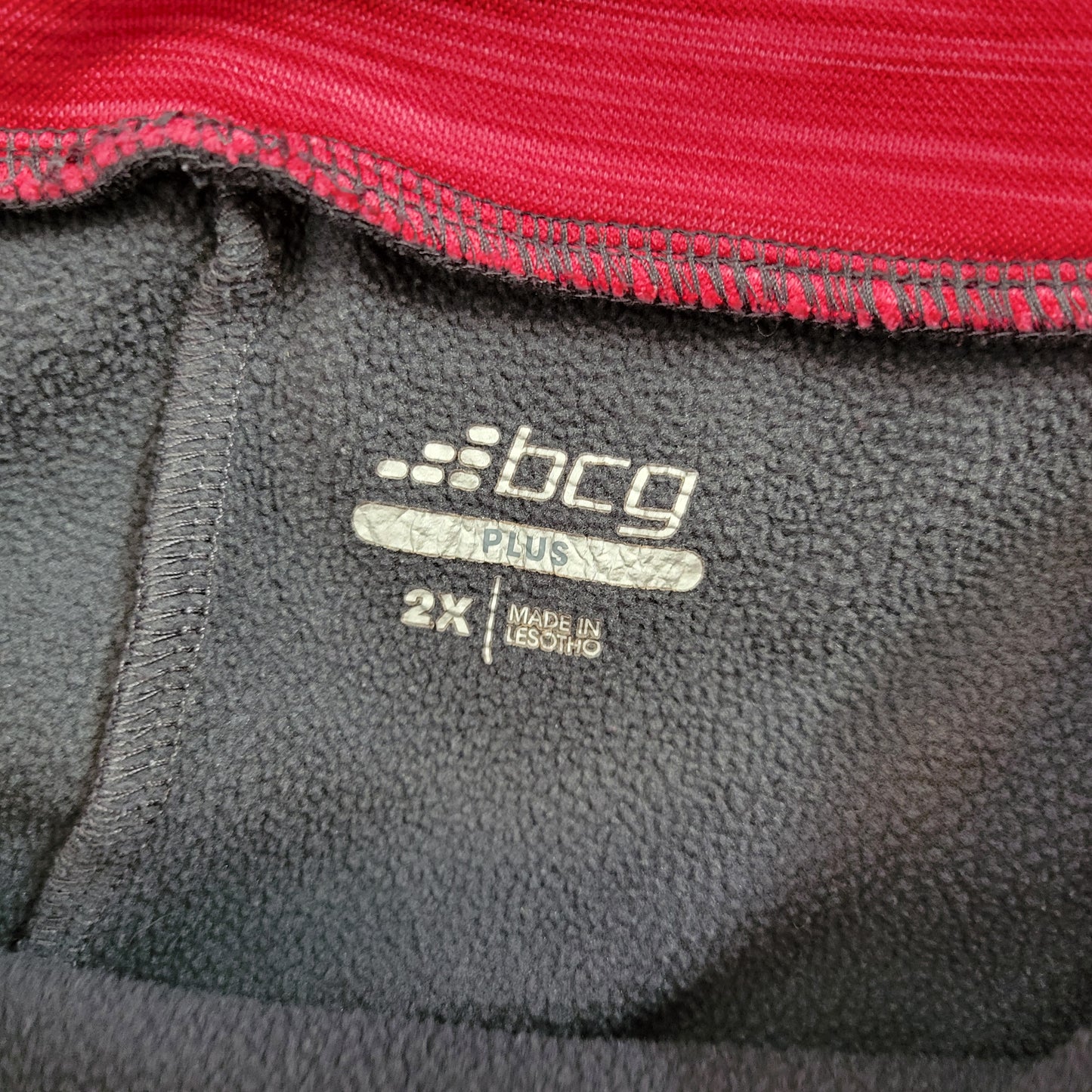 BCG Women's 2X Jogger Pants Gray Activewear Travel Casual Pockets GRA80E