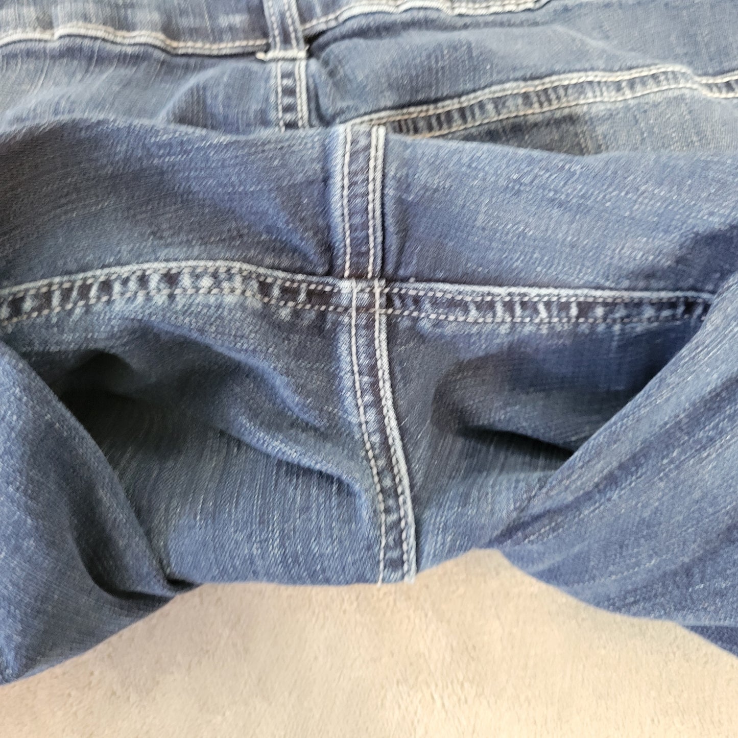 M Jeans Maurices 18W Curvy High Rise Dark Blue Denim Stretch SL40E