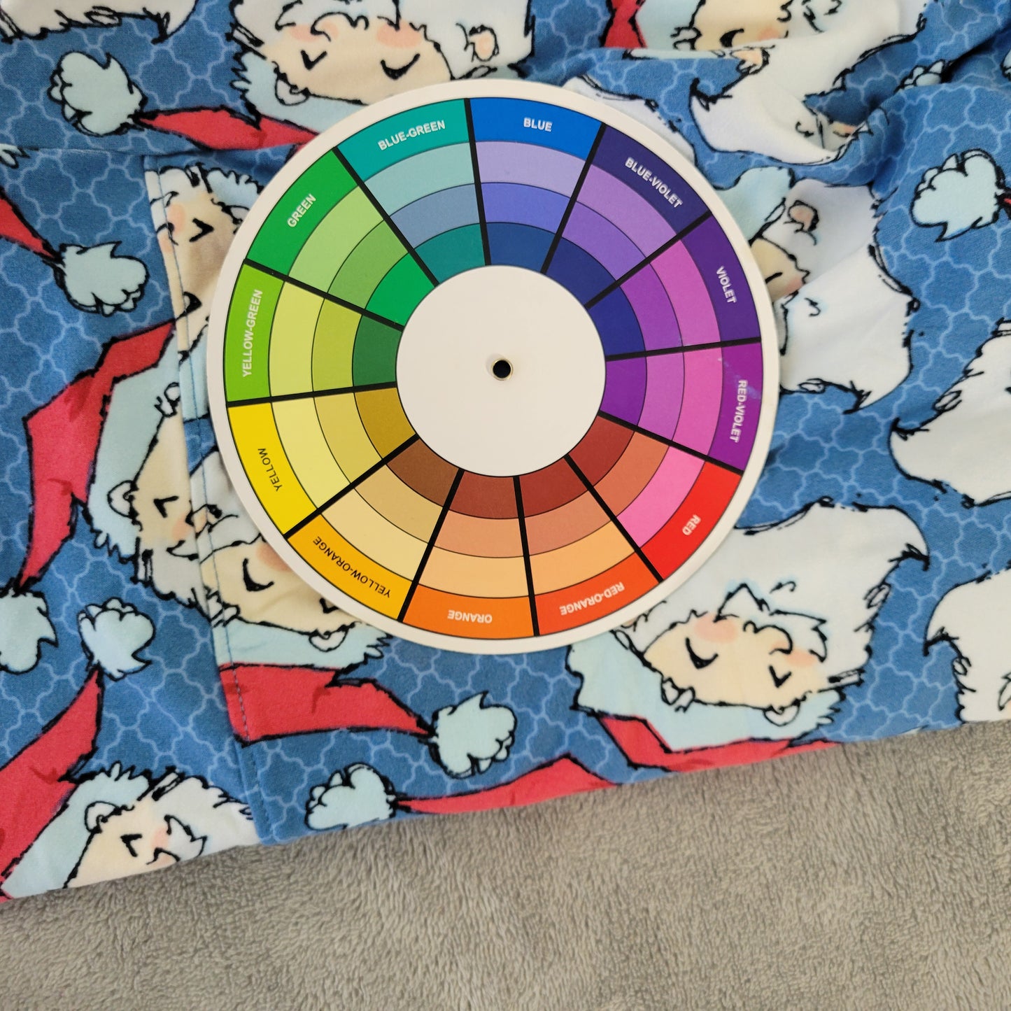 LuLaRoe Lot 2 TC2 18-26 Santa Christmas Multicolor Stretch Leggings NOV111E