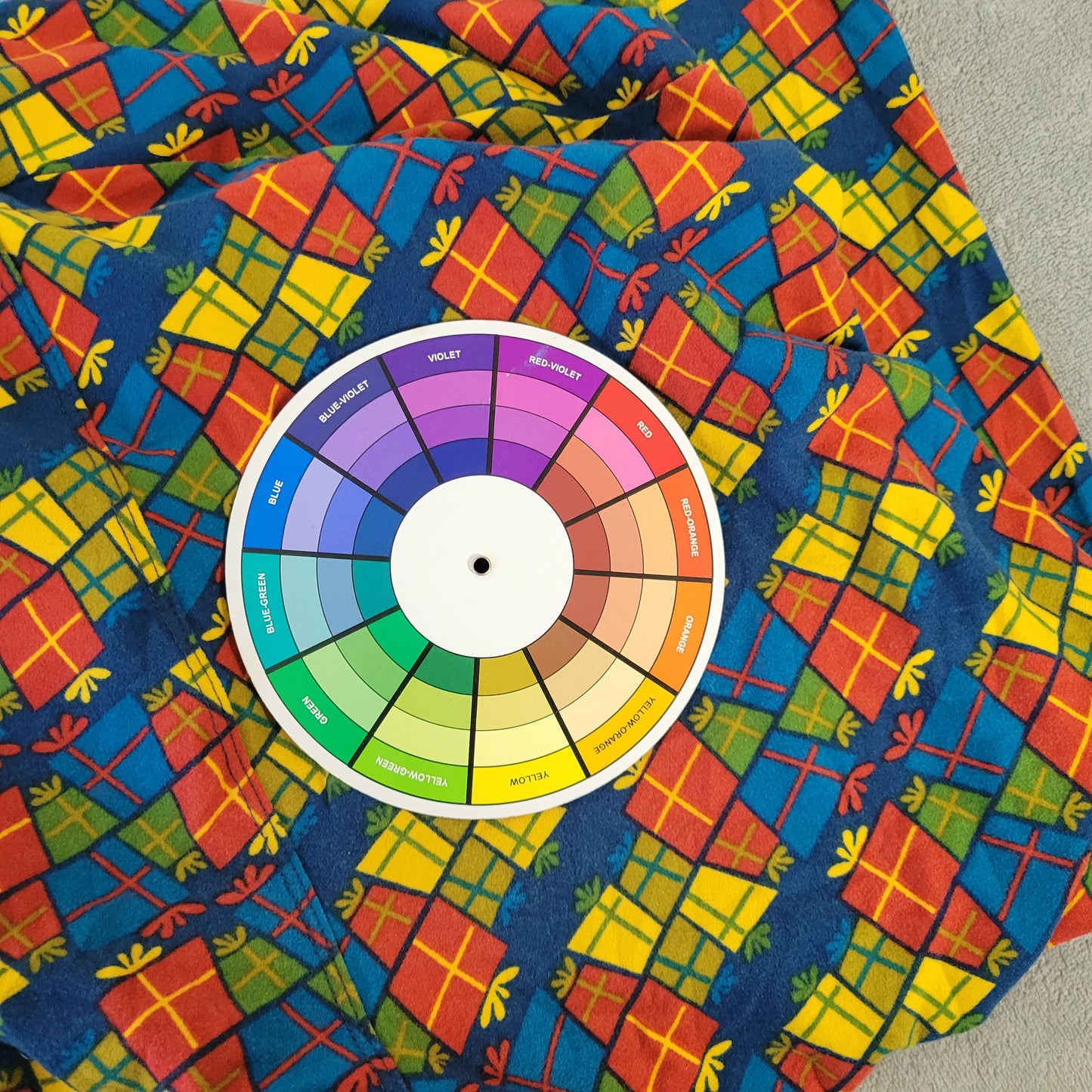 LuLaRoe TC Tall Curvy 12-18 Blue Red Christmas Holiday Leggings NOV123XE