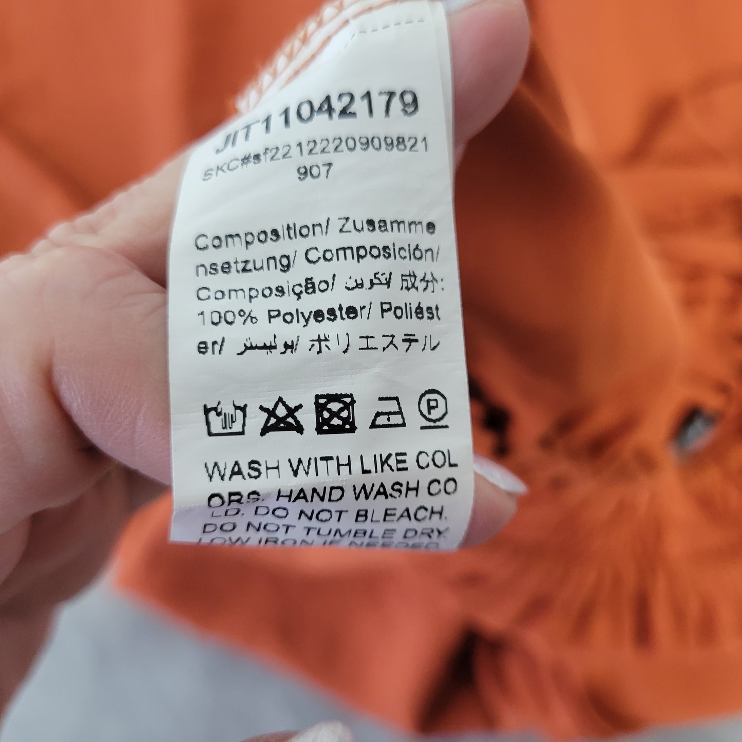 Emery Rose 3XL Orange Palazzo Pants Paper Bag Drawstring Pockets Stretch ORA32E