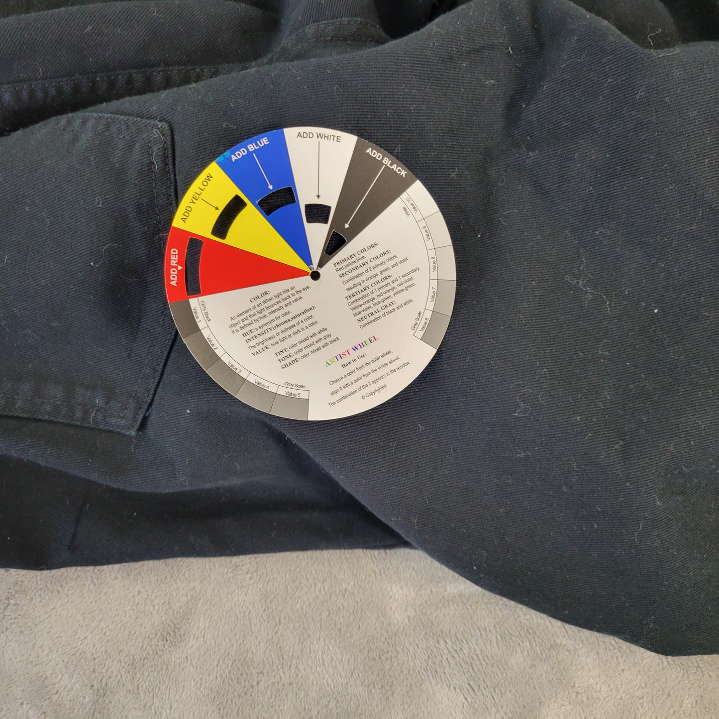 Woman Within 16WP Petite Black Denim Straight Leg Jeans Elastic Waist SWE67E