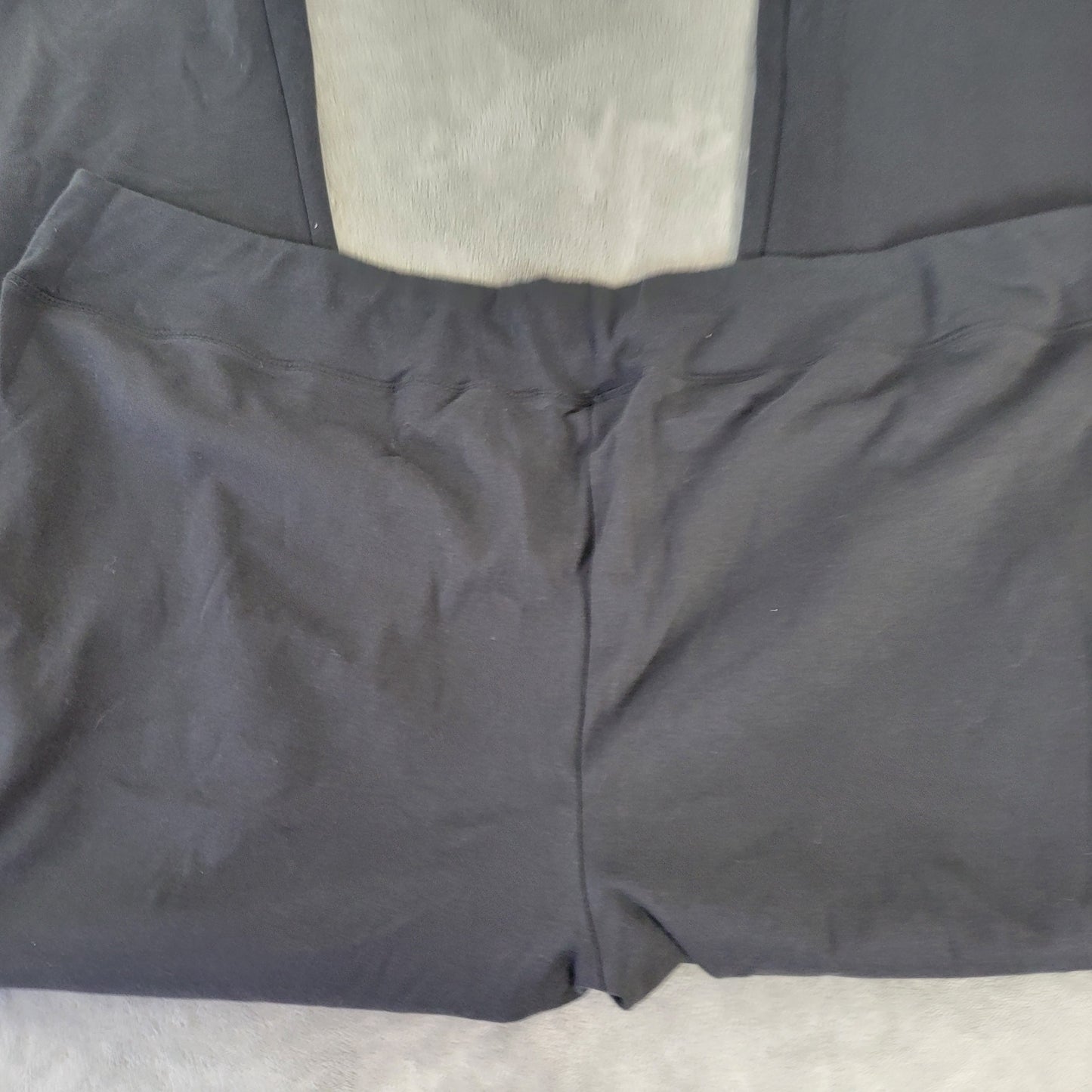 Catherines 4X 30W 32W Black Yoga Pants Women's Jogger Pull-On Elastic BLA4E