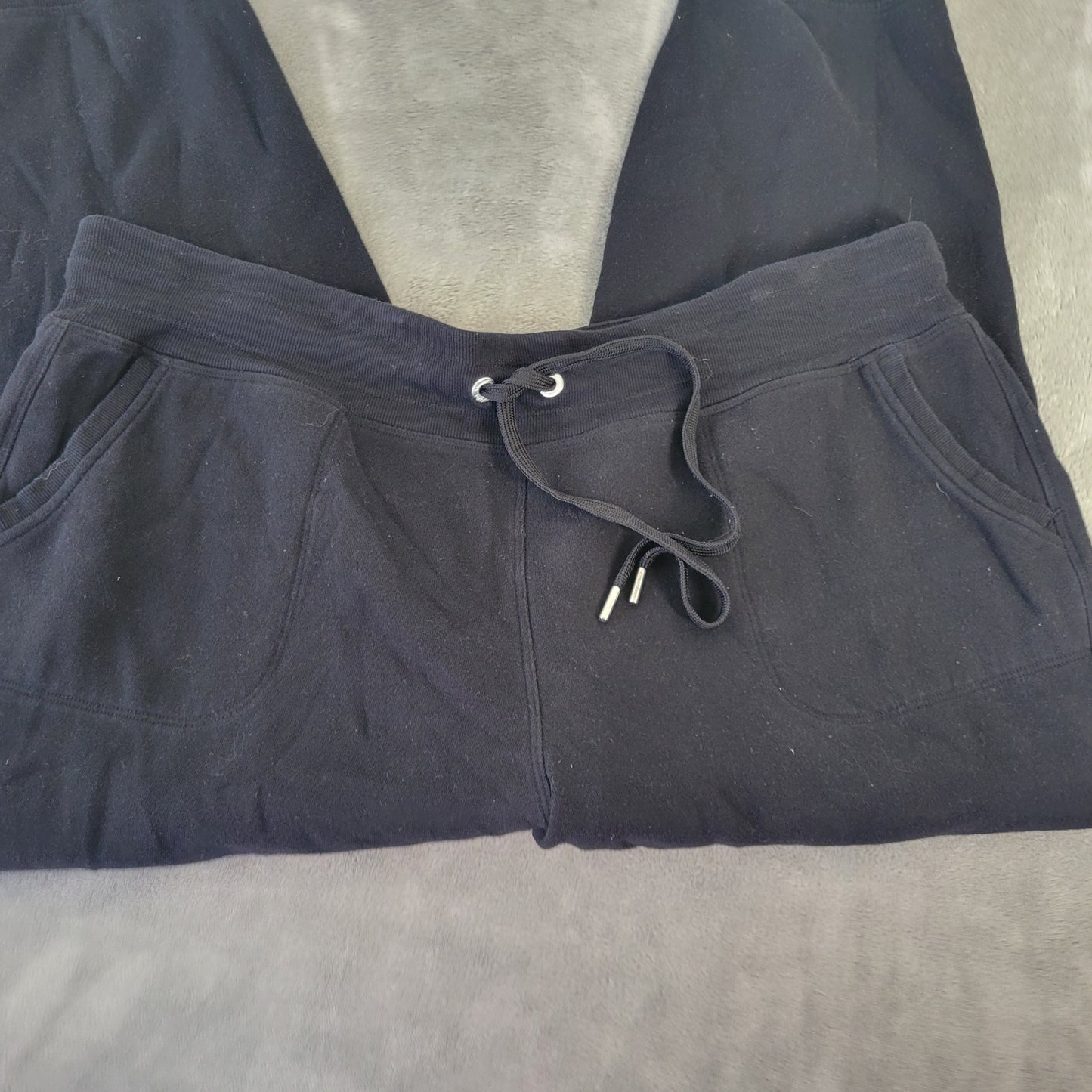 Calvin Klein Performance Women's 3X Black Jogger Pants Cropped BLA75E