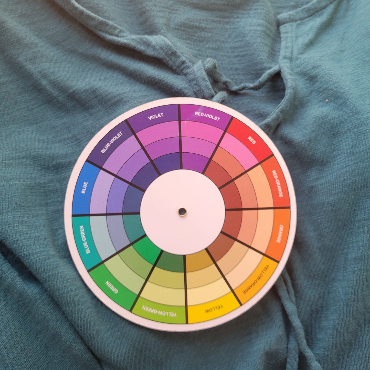 Belle Kim Gravel Women's XL Green V-Neck Top Long Sleeve Keyhole Blouse GRE25E