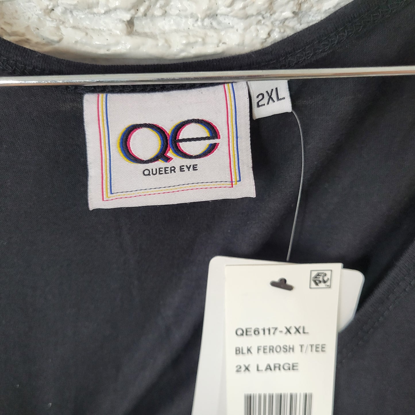 Queer Eye Unisex Tank Top 2XL Black 100% Cotton Racerback Sleeveless BLA165E