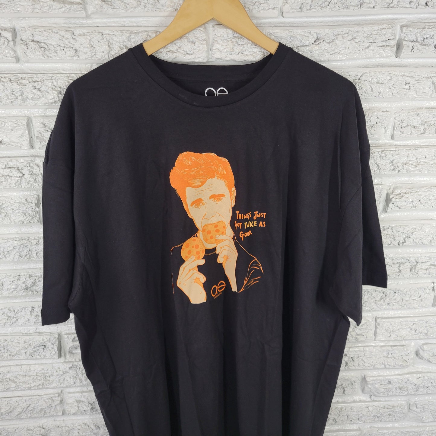 Queer Eye Unisex T-Shirt XXL Black 100% Cotton Short Sleeve Crew Neck NOV139E