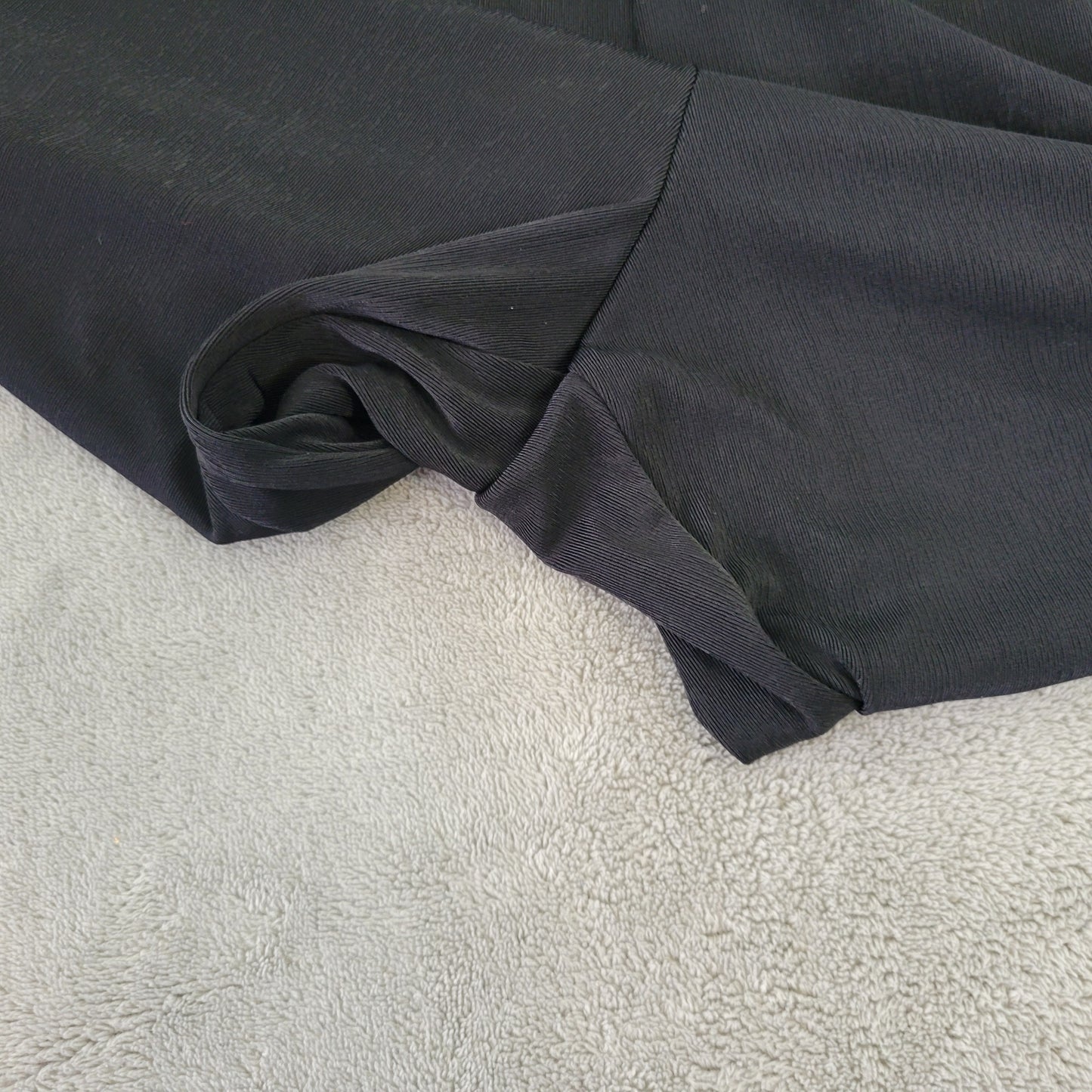 Coldwater Creek Pants 2X Black Polyester Blend Pull On Straight Leg BLA109E
