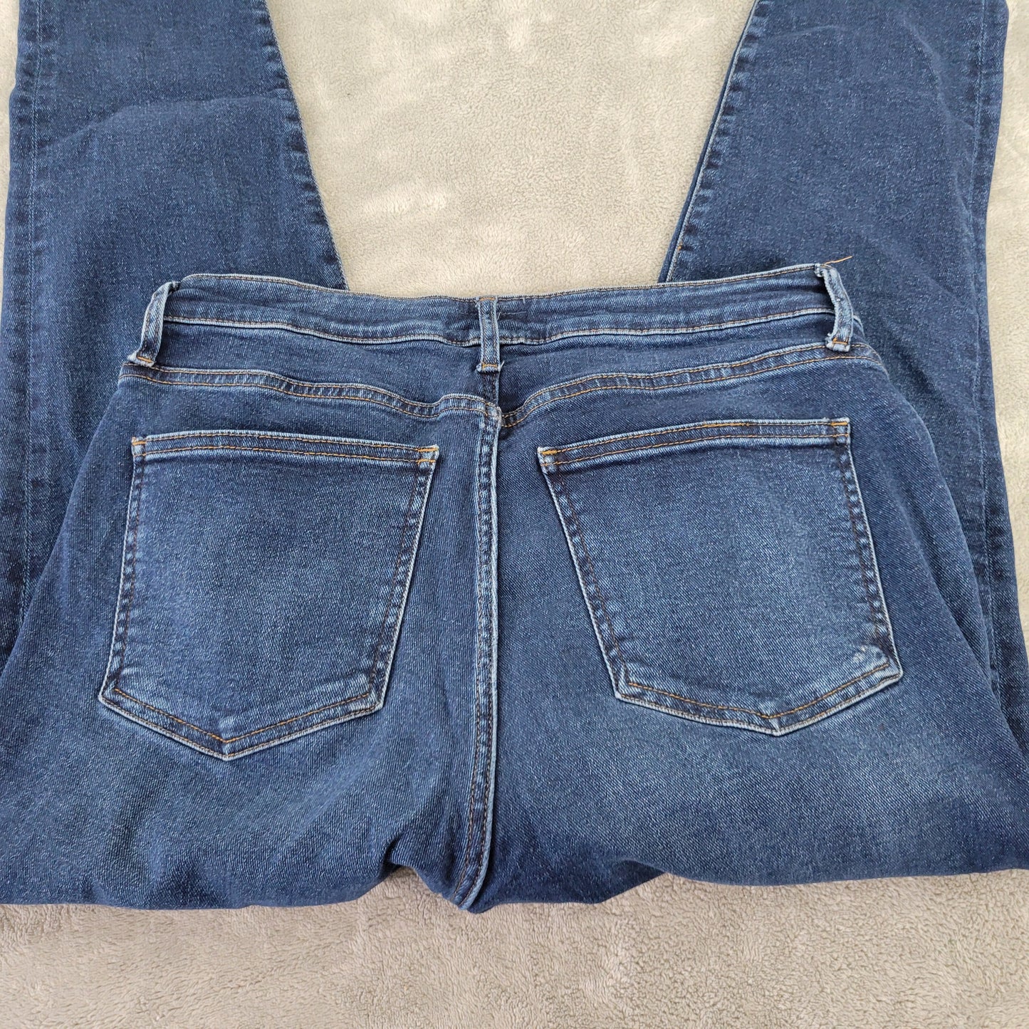 Kut from the Kloth Rachael Mom Jeans 14W Dark Wash Stretch Denim 5-Pocket SL20E