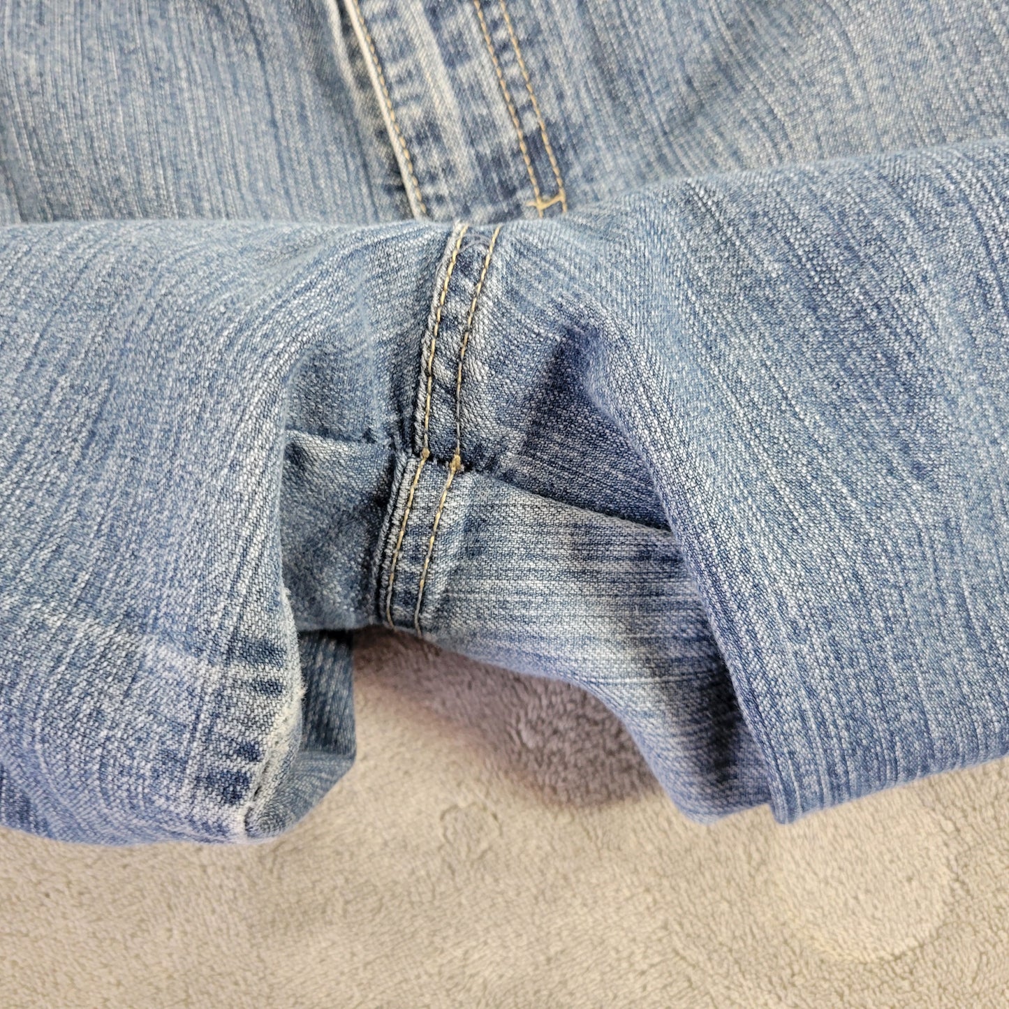 Gloria Vanderbilt 18W Women's Straight Leg Jeans Medium Blue Wash SL39E