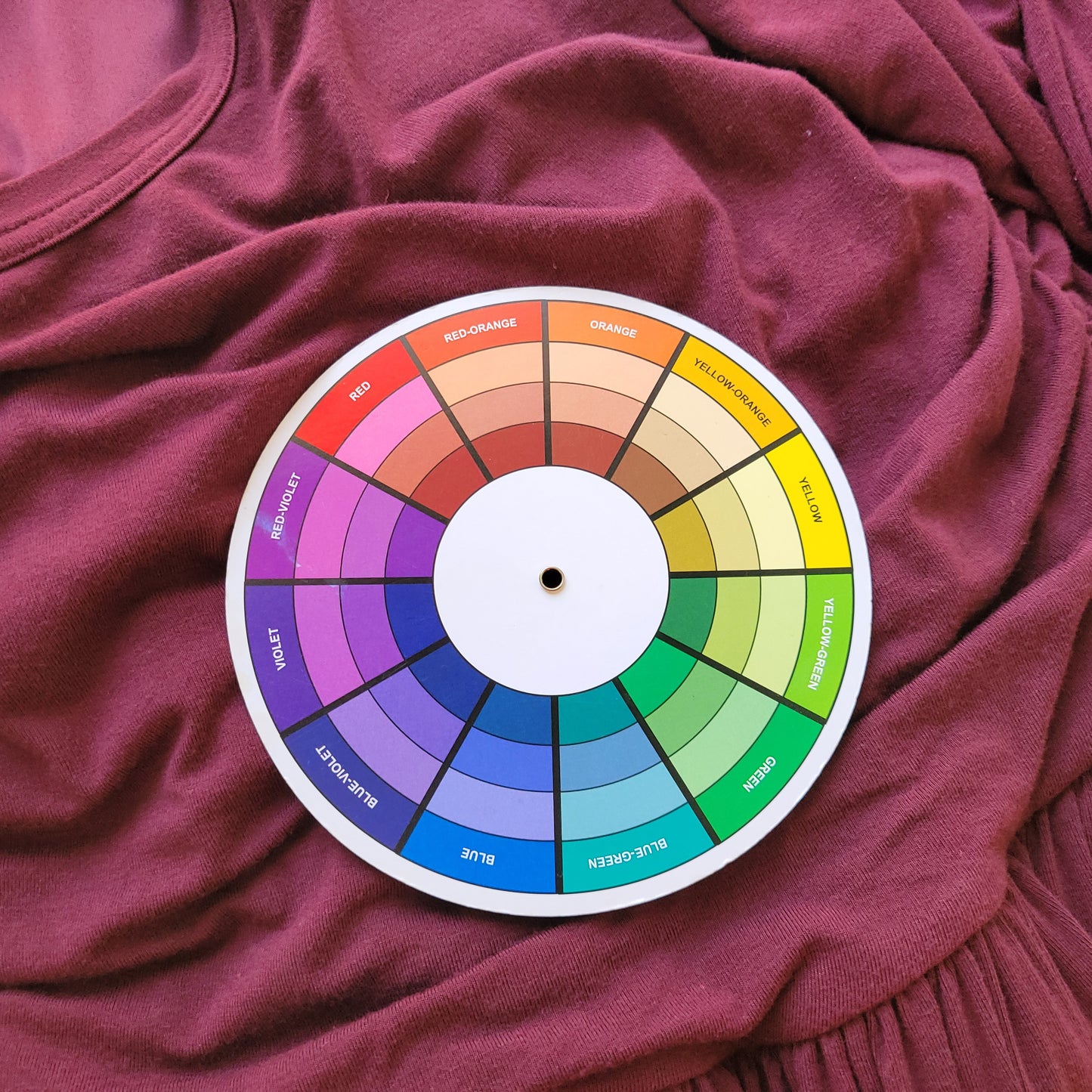 Old Navy Women's XXL Dress Burgundy Fit & Flare Pleated Ruched BUR4E