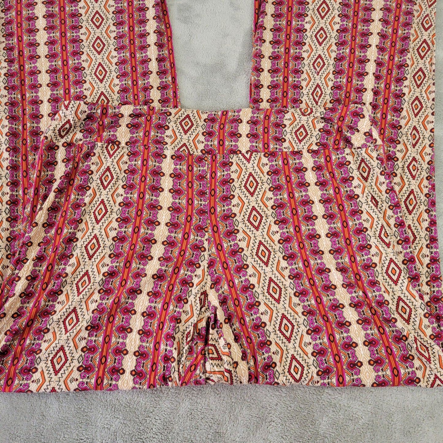 Cato Womens Pants 18W 20W Wide Leg Leggings Geometric Pattern Stretch GEO30XE