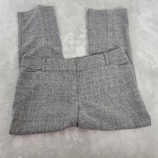 New York & Co 7th Avenue Women 18P Petite Black Gray Straight BLA166E