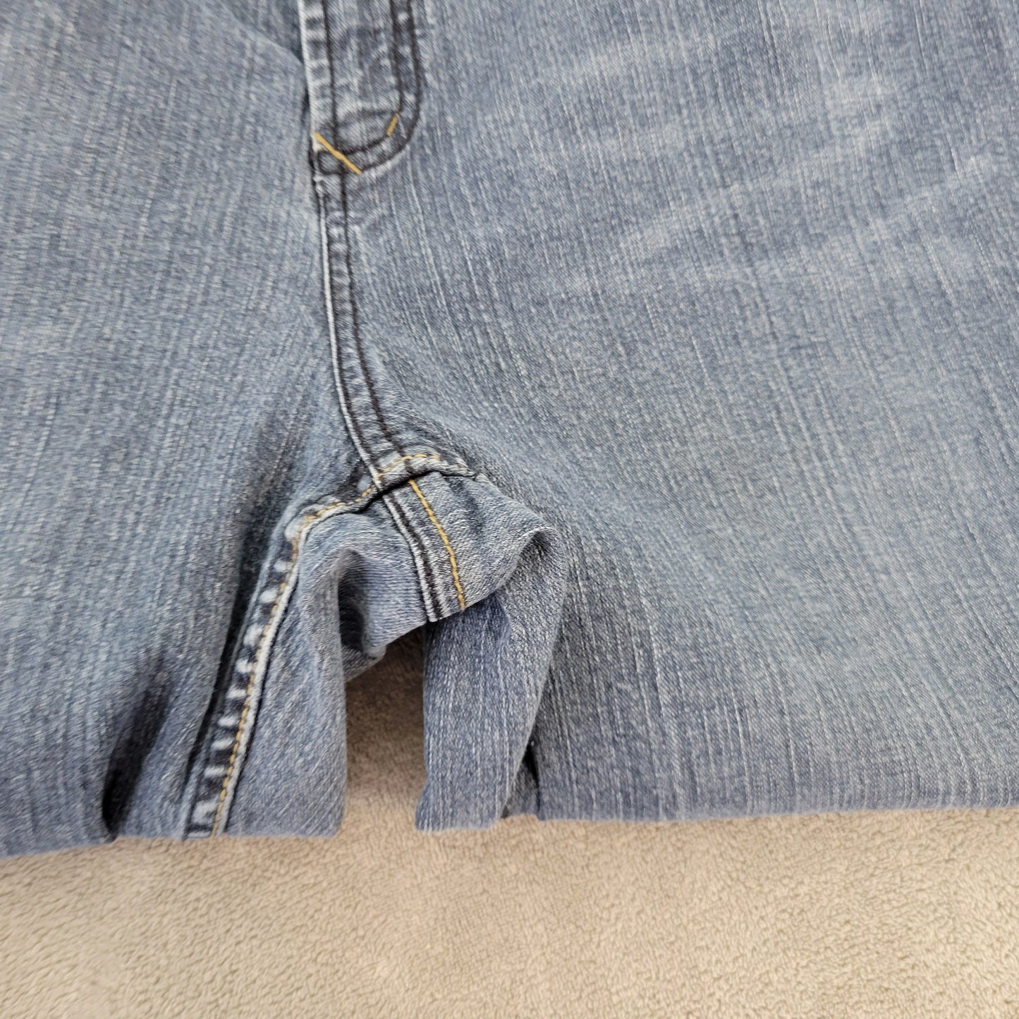 Cato Women's 22W Plus Size Dark Wash Jeans Straight Leg Stretch Denim SL88E