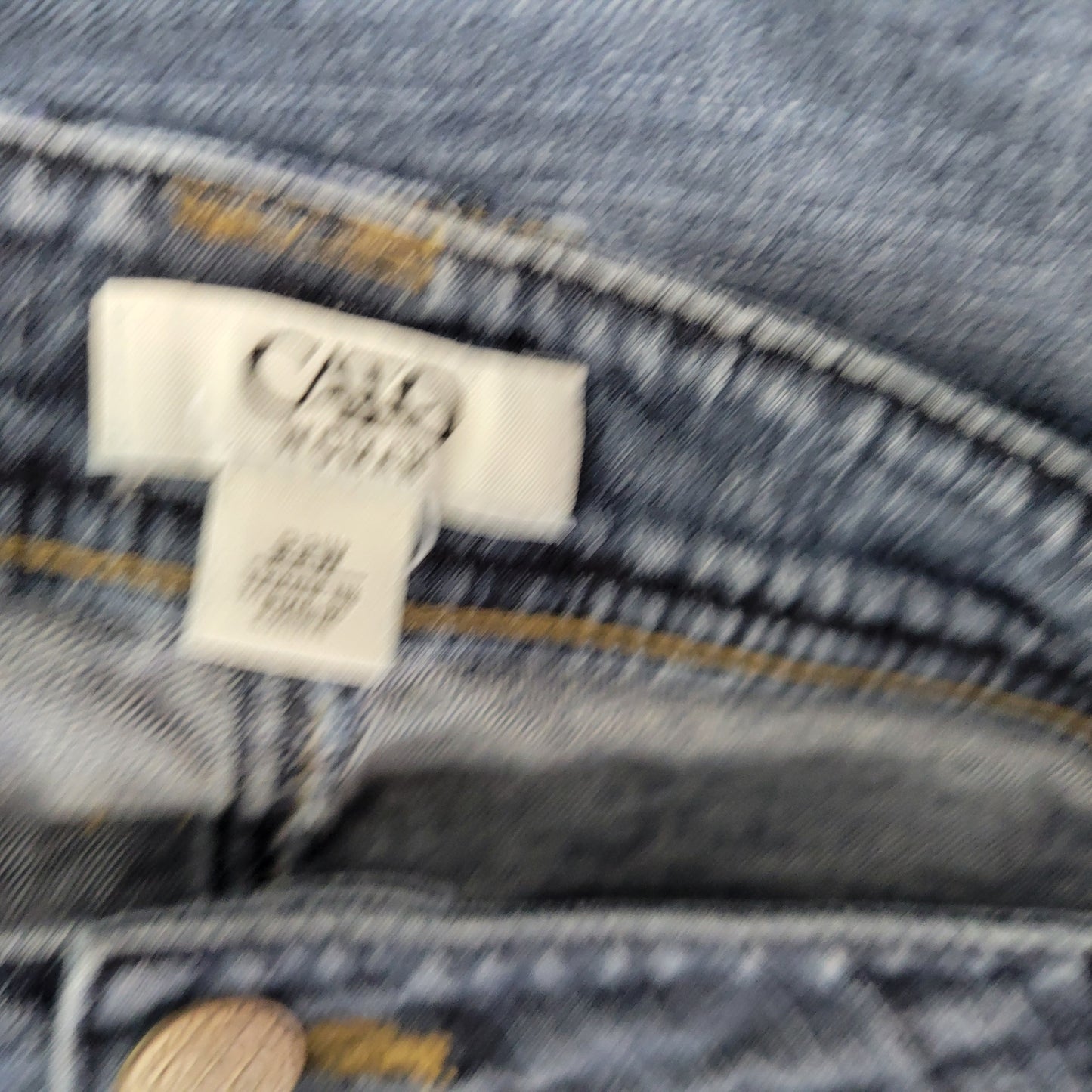 Cato Women's 22W Plus Size Dark Wash Jeans Straight Leg Stretch Denim SL88E