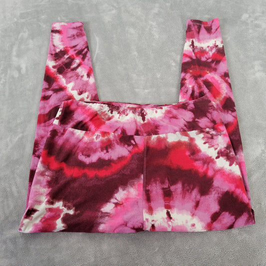 LuLaRoe Women's Leggings TC2 18-26 Plus Size Tie Dye Multicolor Tall E5E