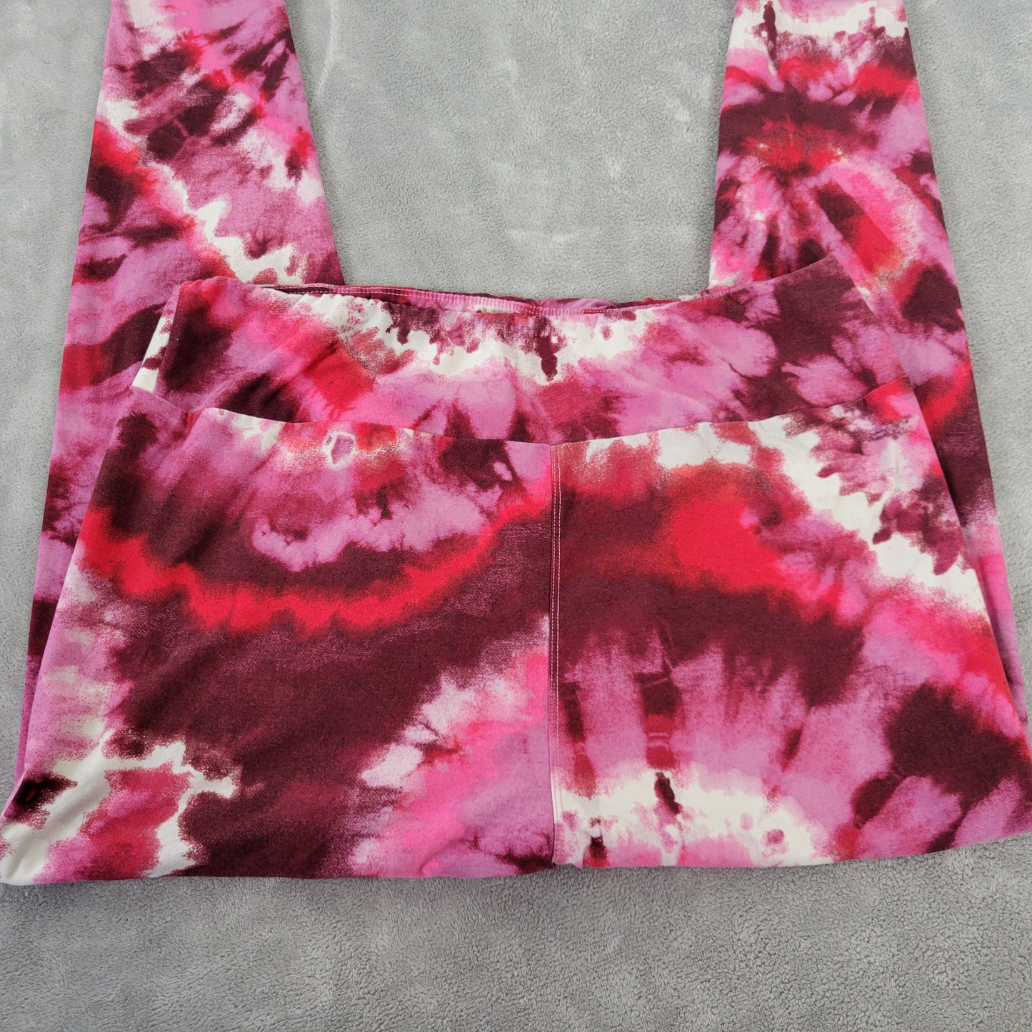 LuLaRoe Women's Leggings TC2 18-26 Plus Size Tie Dye Multicolor Tall E5E