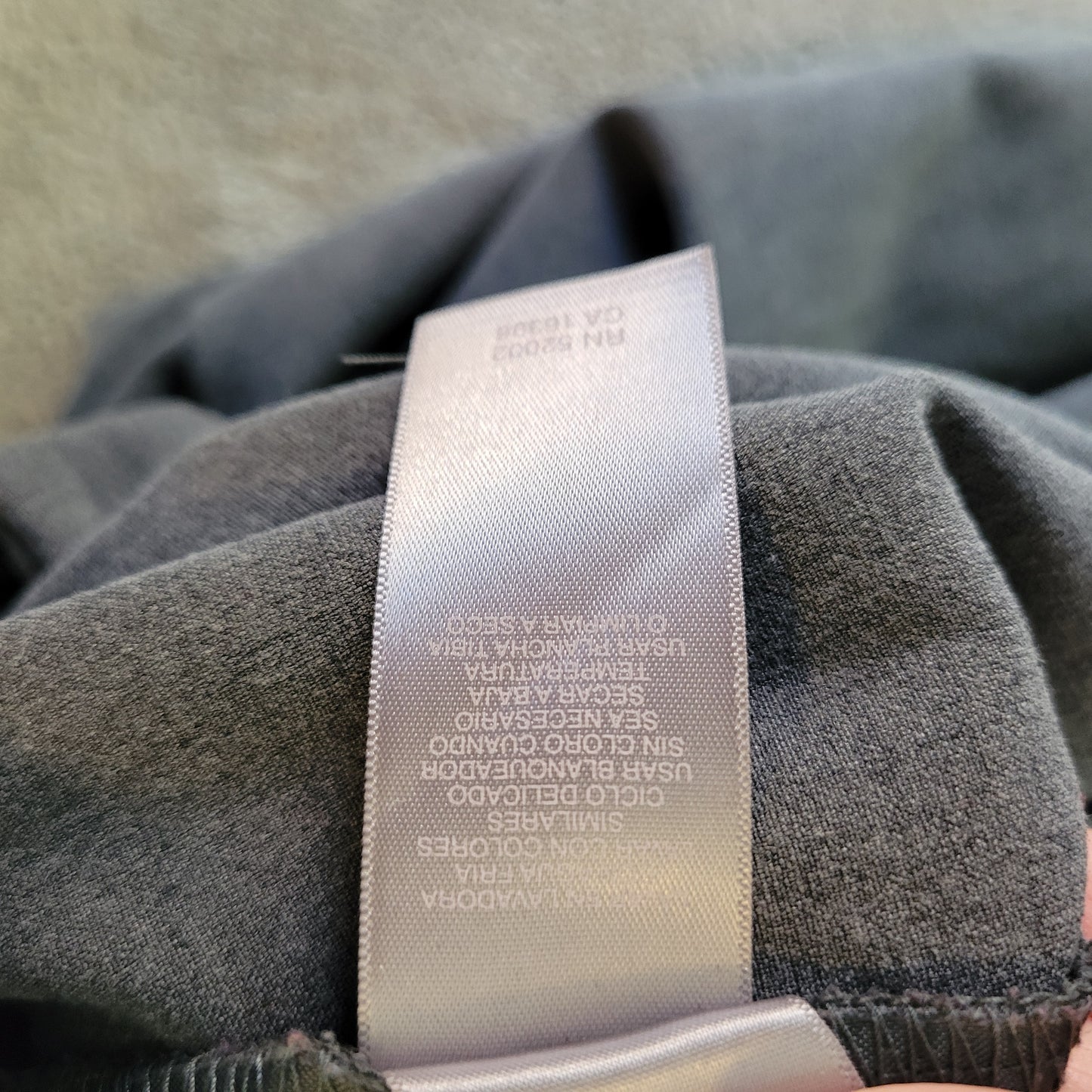 Liz Claiborne Audra 20W Gray Dress Pants 42" Waist 29.5" Inseam GRA88E