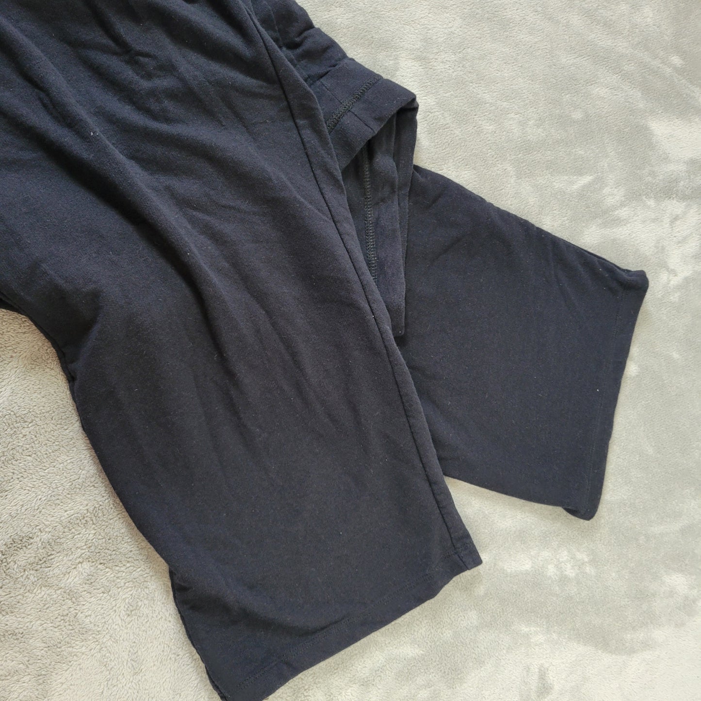 Avenue Women's 22/24 Jogger Pants Black Cotton Blend Pull On Drawstring BLA126E