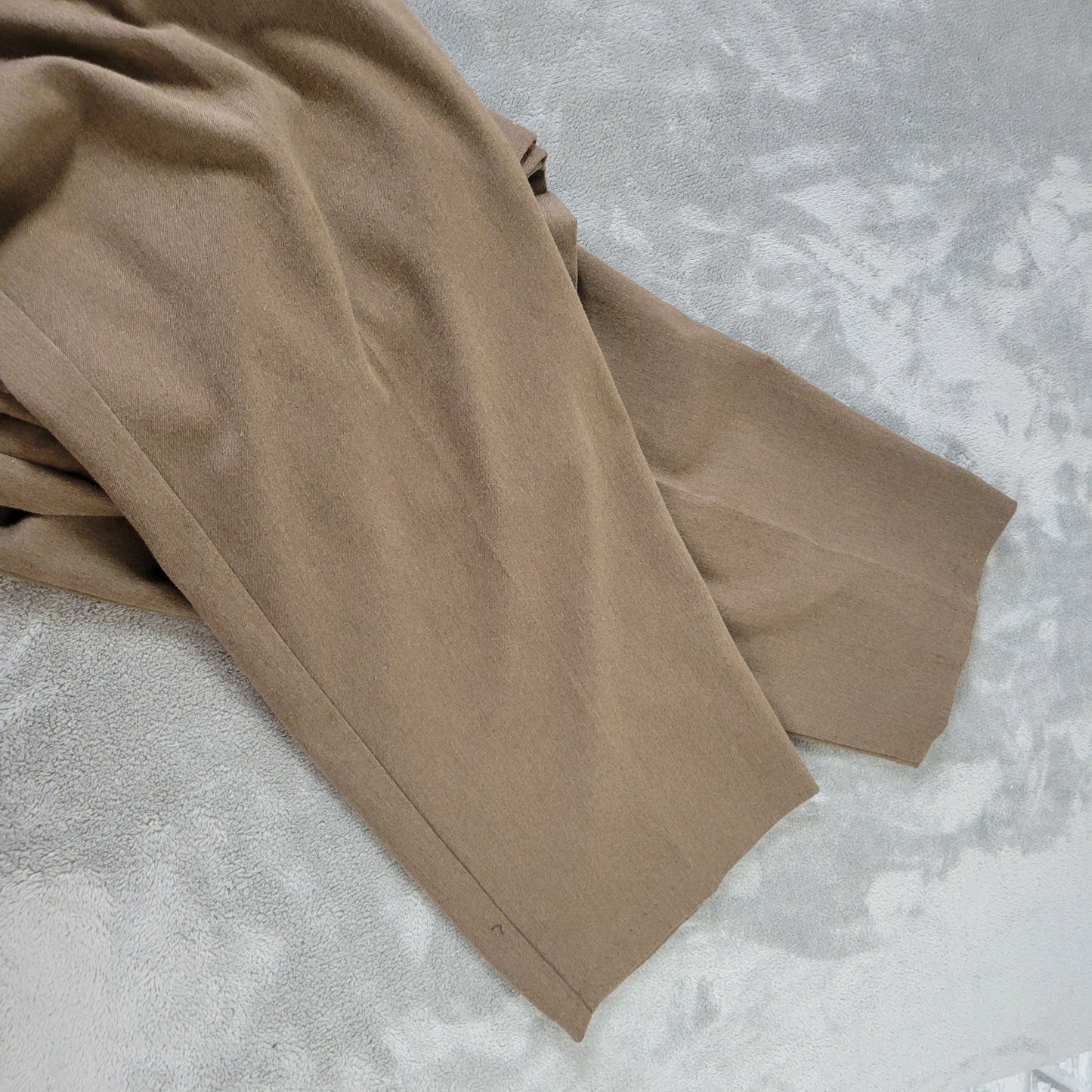Villager Liz Claiborne Women's 16W Dress Pants Tan Straight Leg BRO38E