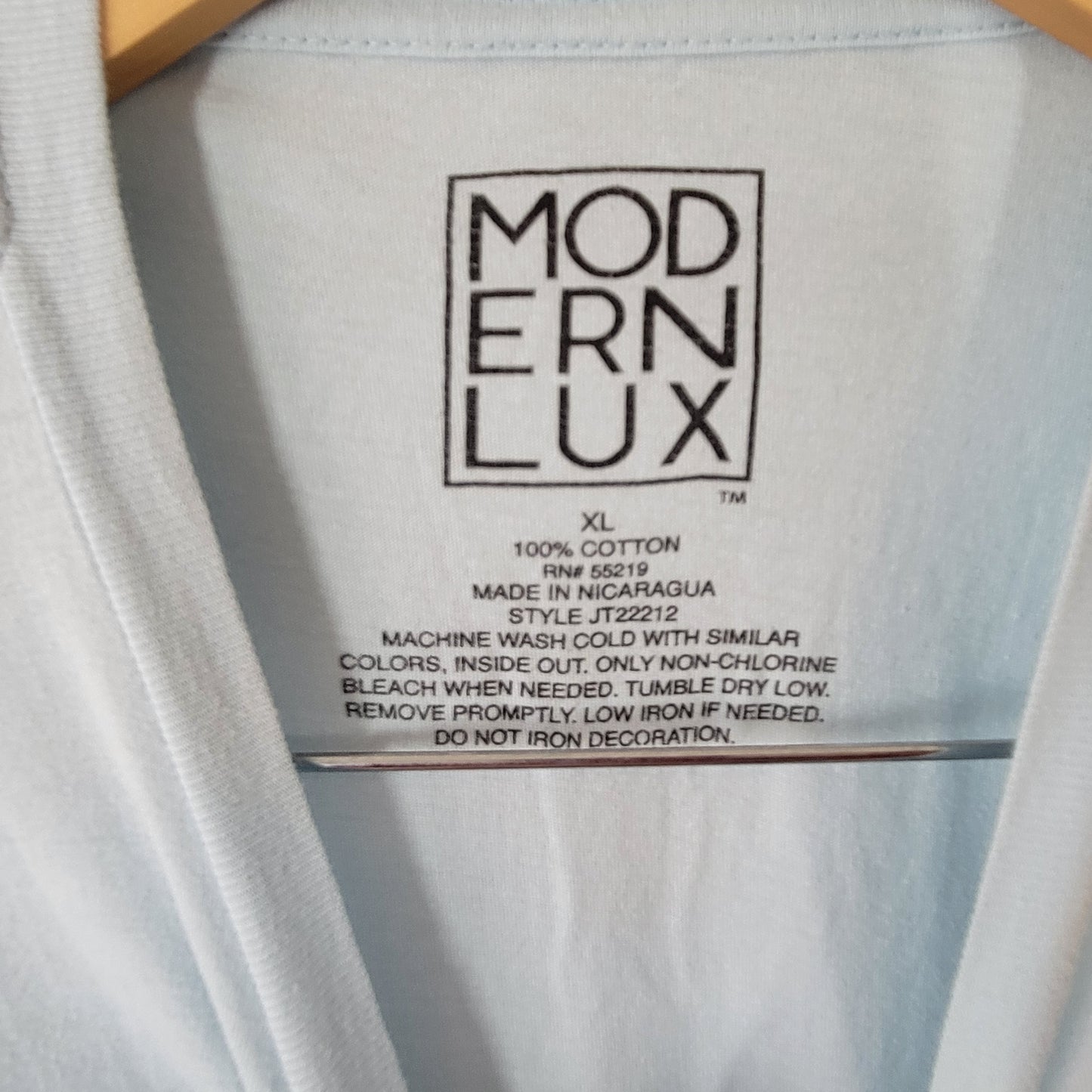 Modern Lux Women's XL T-Shirt Blue Corgi Dogs Angels Graphic Tee Cotton NOV17E