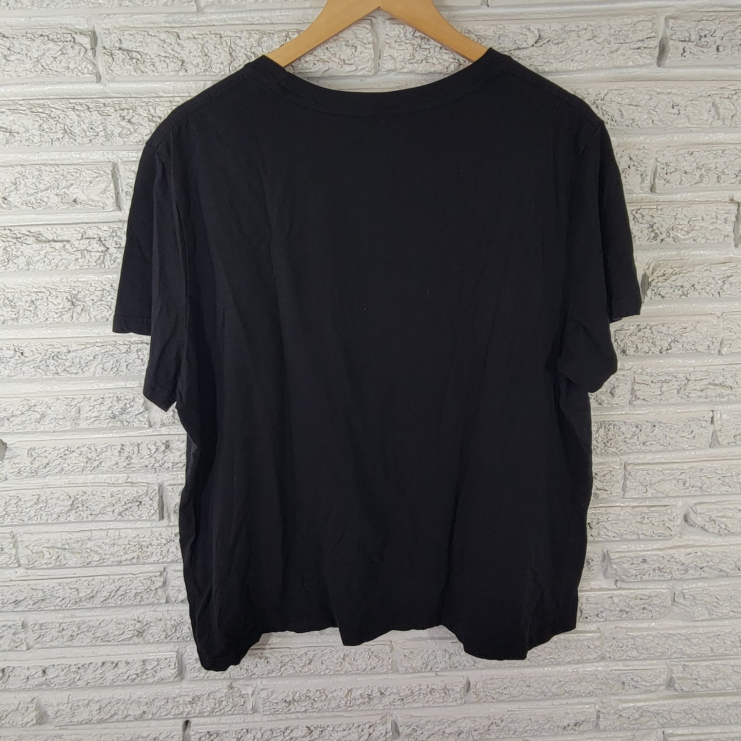 Shein Women's 3XL T-Shirt Black Skull Graphic Goth Edgy Tee Plus Size BLA224E