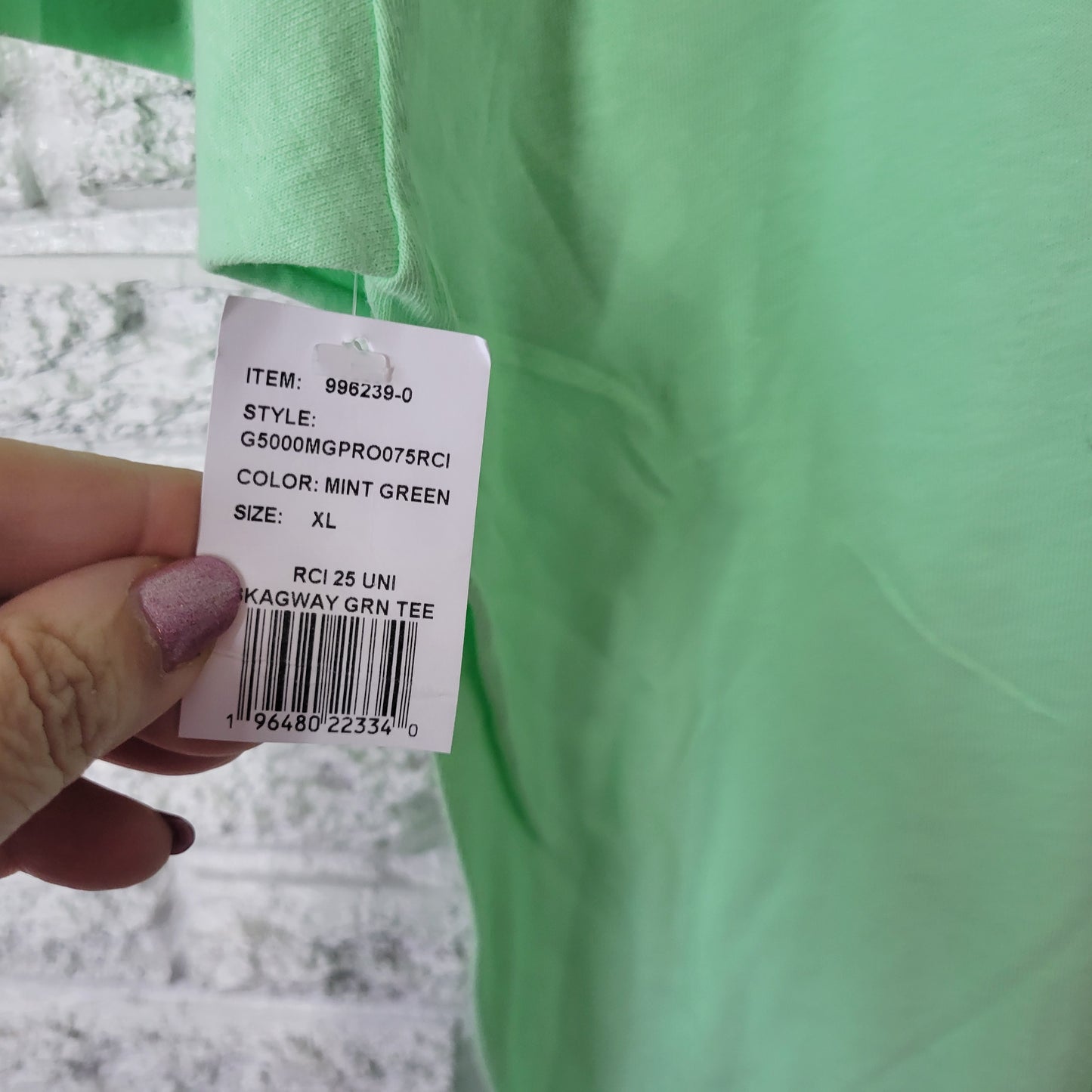 Skagway Alaska Women's XL T-Shirt Green 100% Cotton Short Sleeve NOV57XE