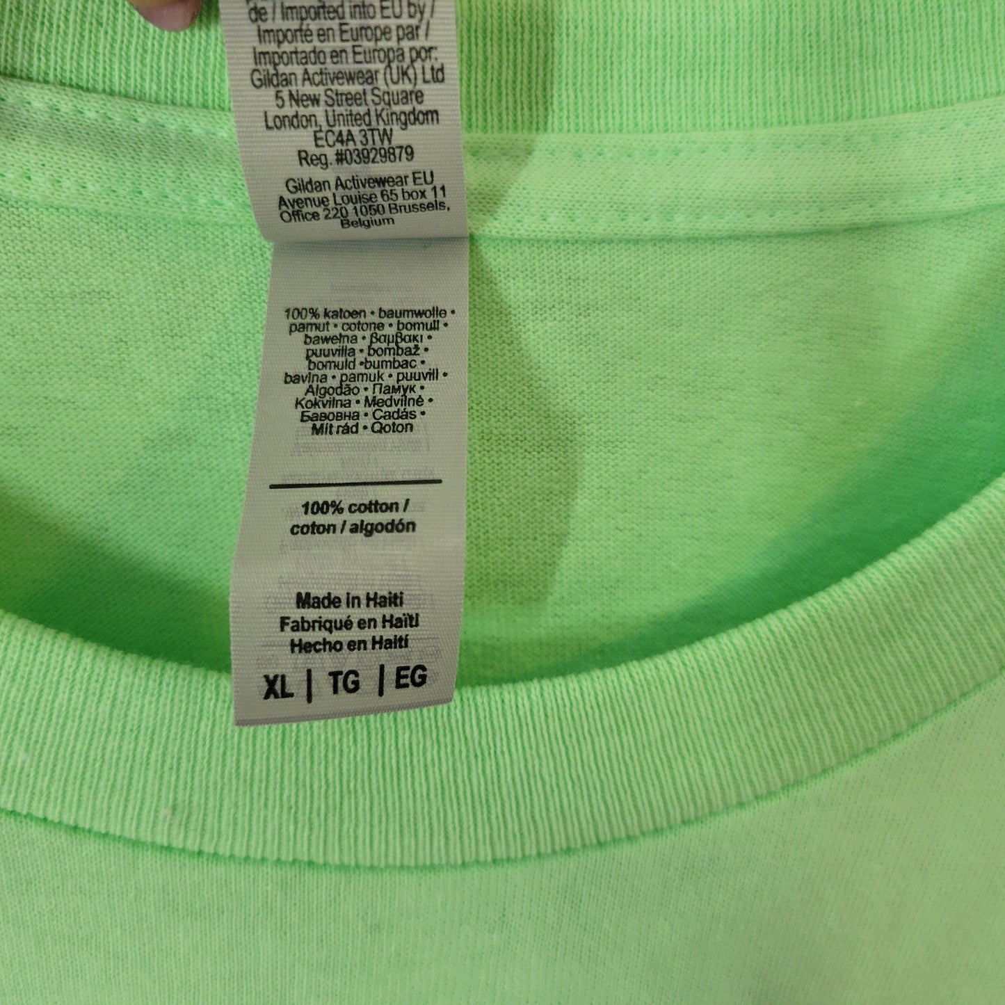 Skagway Alaska Women's XL T-Shirt Green 100% Cotton Short Sleeve NOV57XE