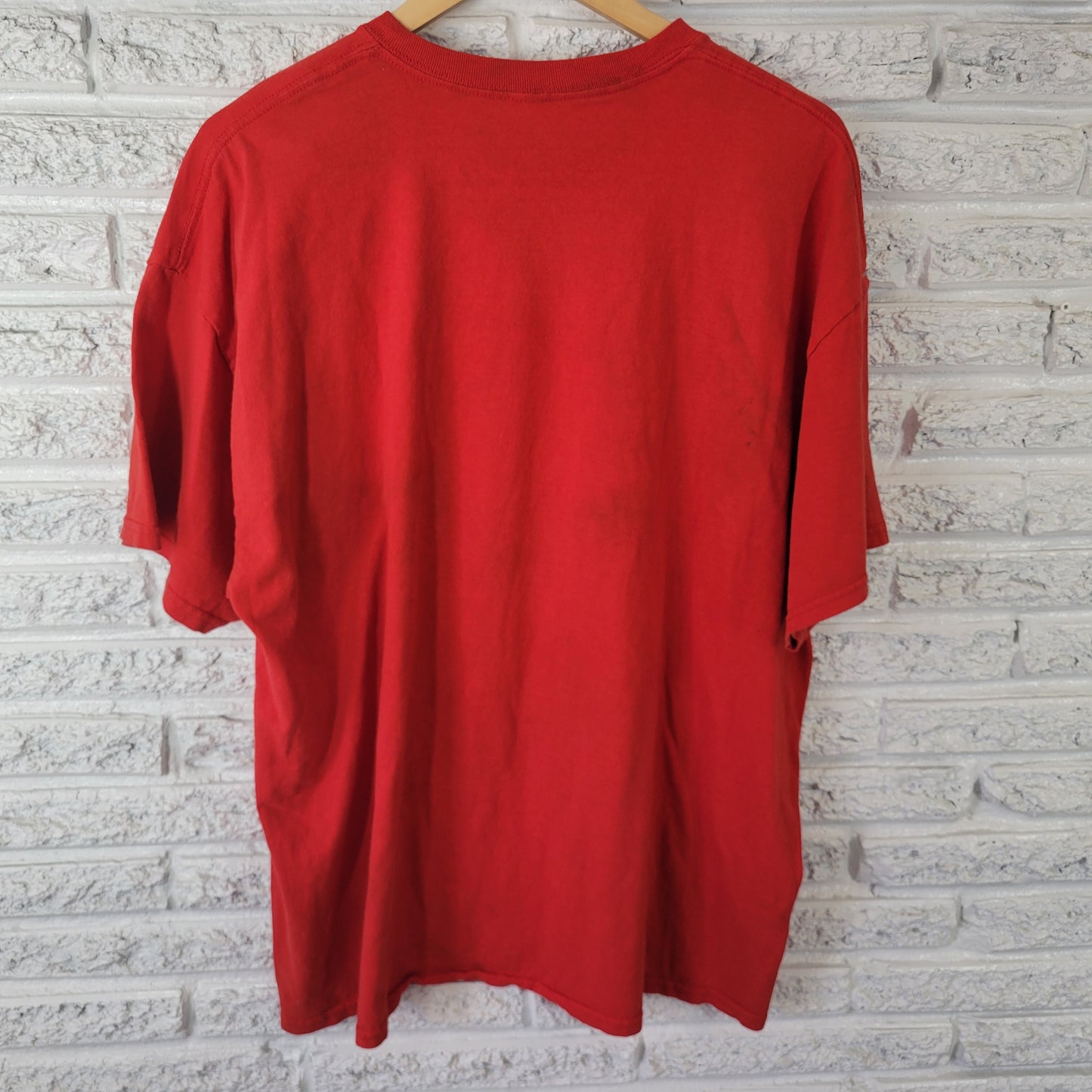 Scooby-Doo Christmas T-Shirt XXL Red 100% Cotton Unisex Holiday Graphic NOV43E