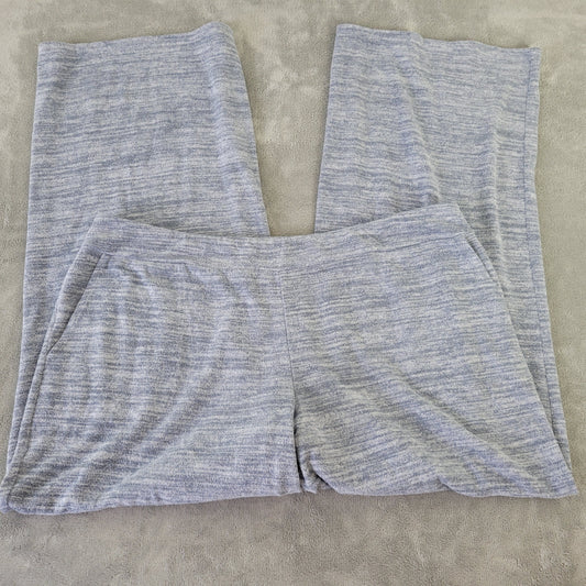 Soma Gray Heather Knit Pajama Jogger Pants XL Women's Lounge Sleep GRA18E