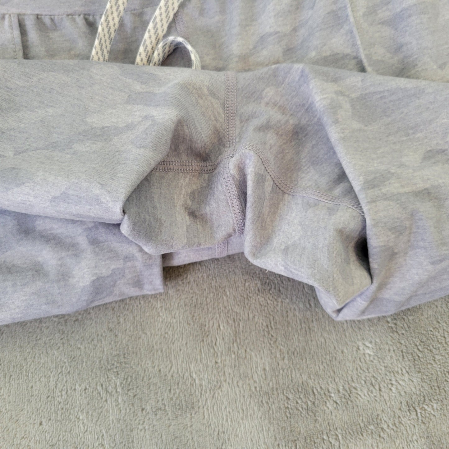 Makers Mark Women's XXL Joggers Gray Stitched Seam Pants Pull-On CAM5E