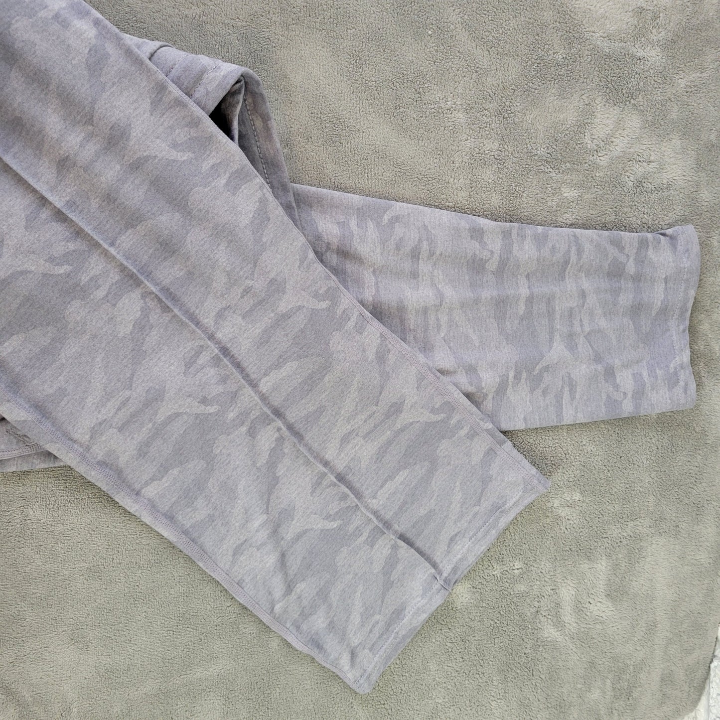 Makers Mark Women's XXL Joggers Gray Stitched Seam Pants Pull-On CAM5E
