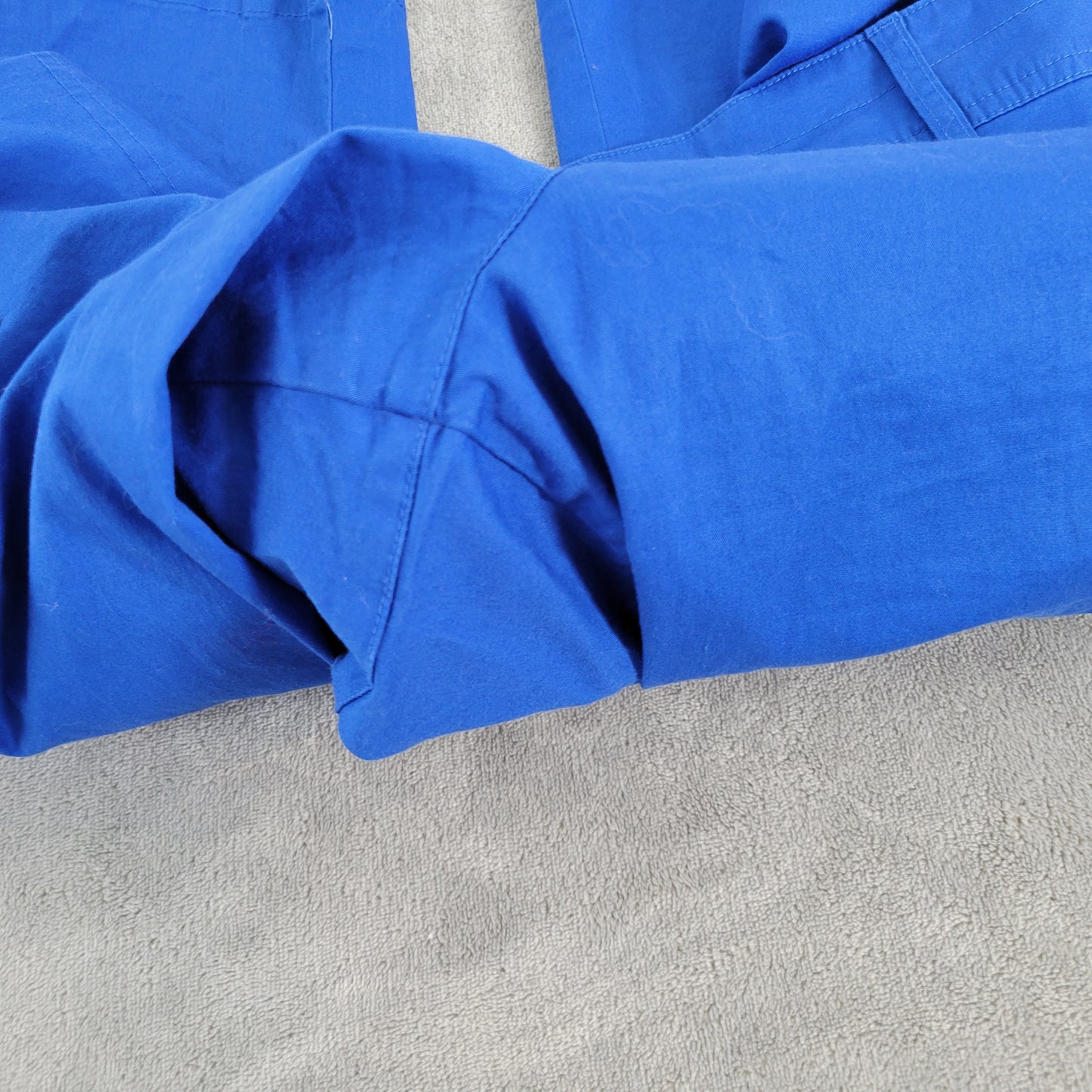 Cato Est 1946 Women’s Plus Size 22W Capri Pants Blue Stretch Tied Hem BLU73E