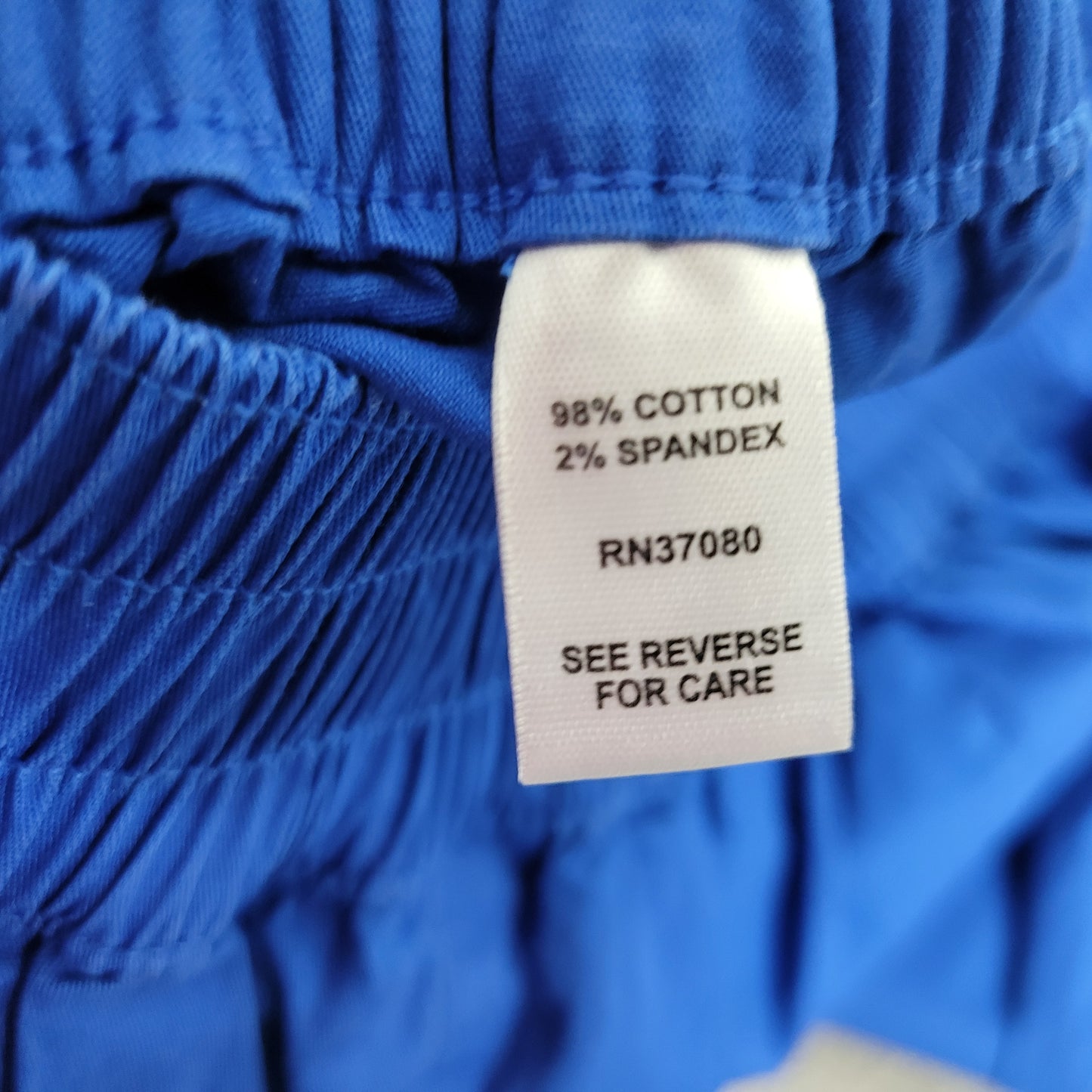Cato Est 1946 Women’s Plus Size 22W Capri Pants Blue Stretch Tied Hem BLU73E